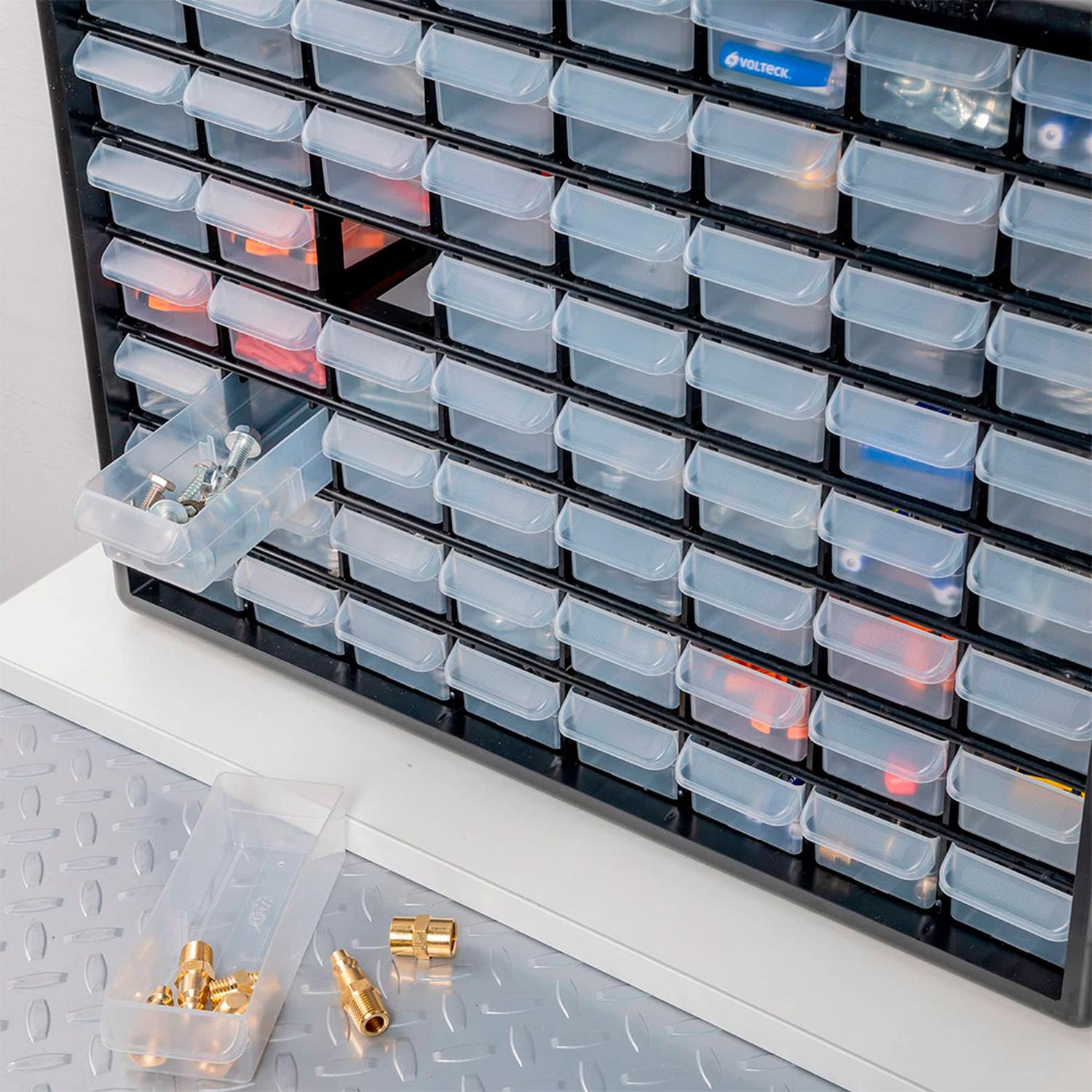 ORGANIZADOR TRUPER DE 64 GAVETAS APILABLE - 6