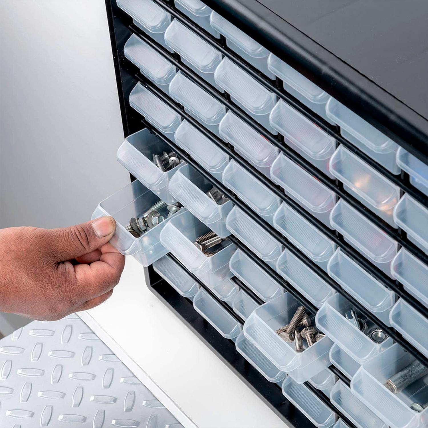 ORGANIZADOR TRUPER DE 64 GAVETAS APILABLE - 7