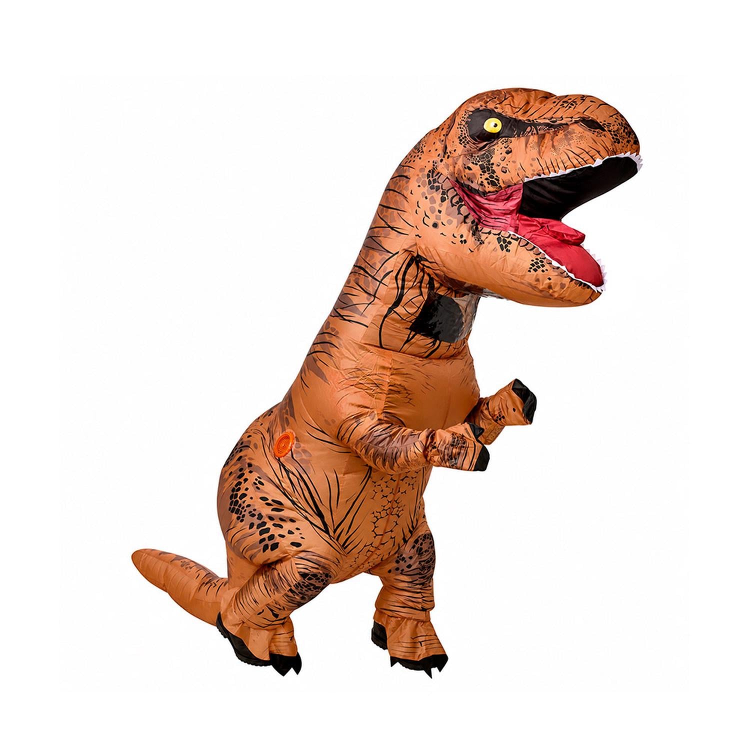 DISFRAZ DINOSAURIO T-REX INFLABLE PARA NIÑOS HALLOWEEN COSPLAY - 1
