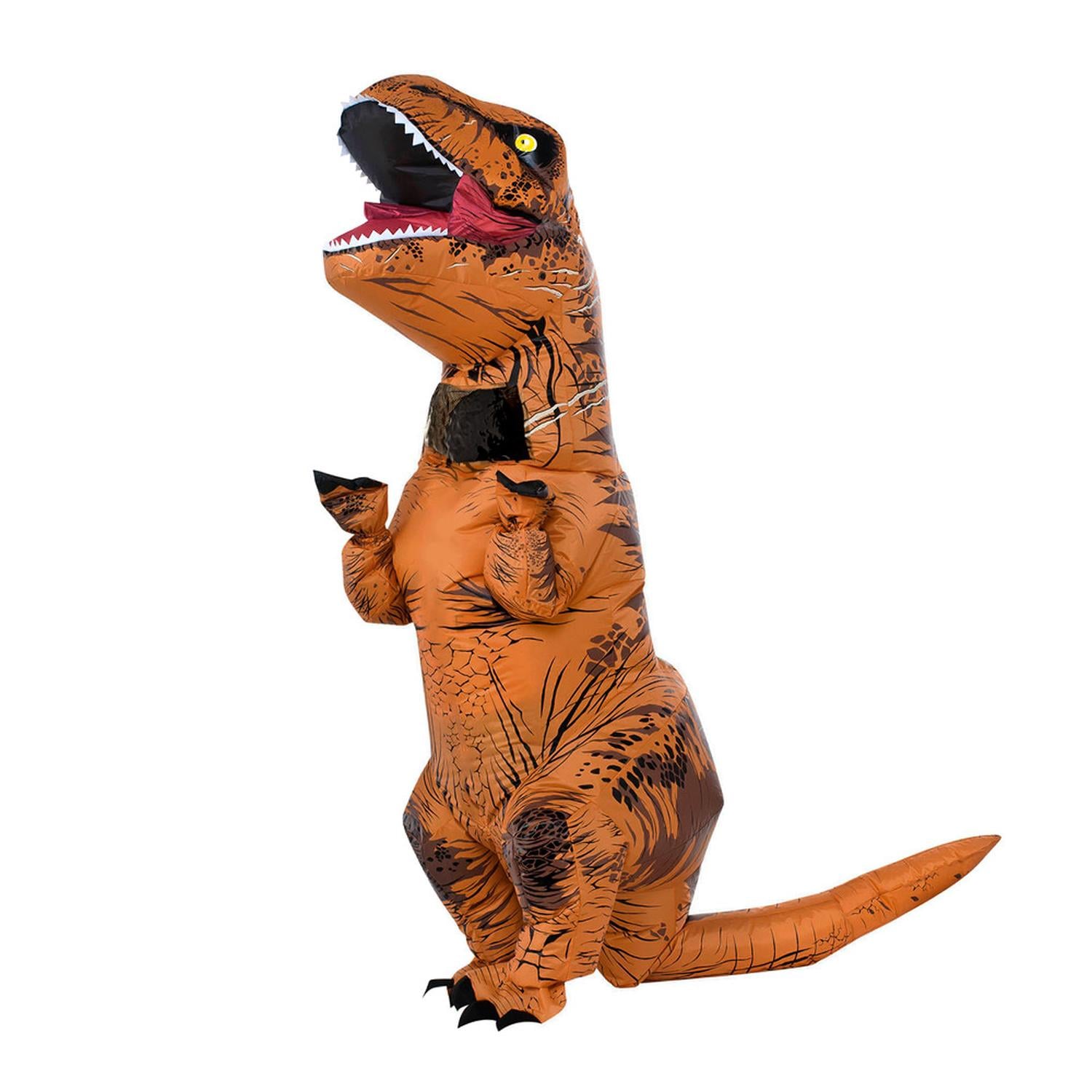 DISFRAZ DINOSAURIO T-REX INFLABLE PARA NIÑOS HALLOWEEN COSPLAY - 2