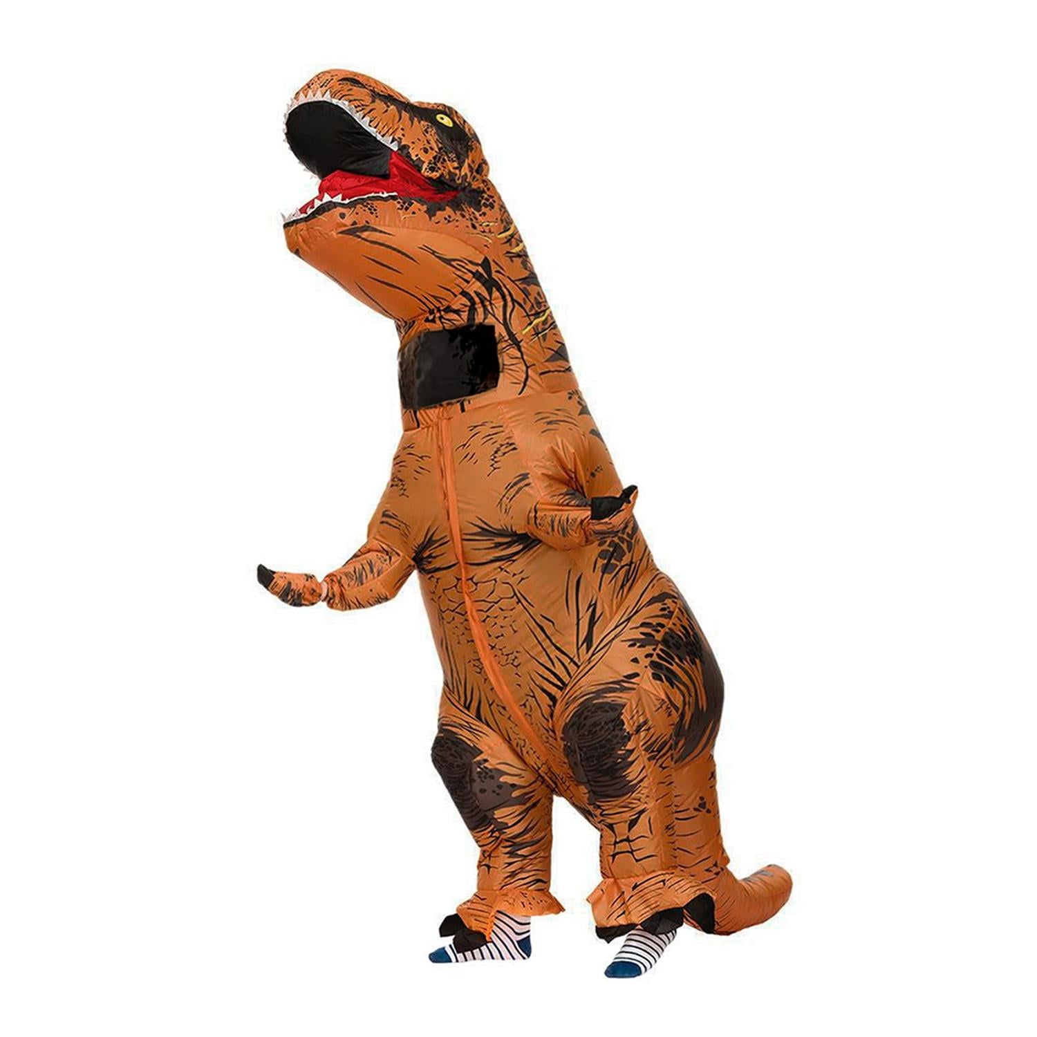 DISFRAZ DINOSAURIO T-REX INFLABLE PARA NIÑOS HALLOWEEN COSPLAY - 3