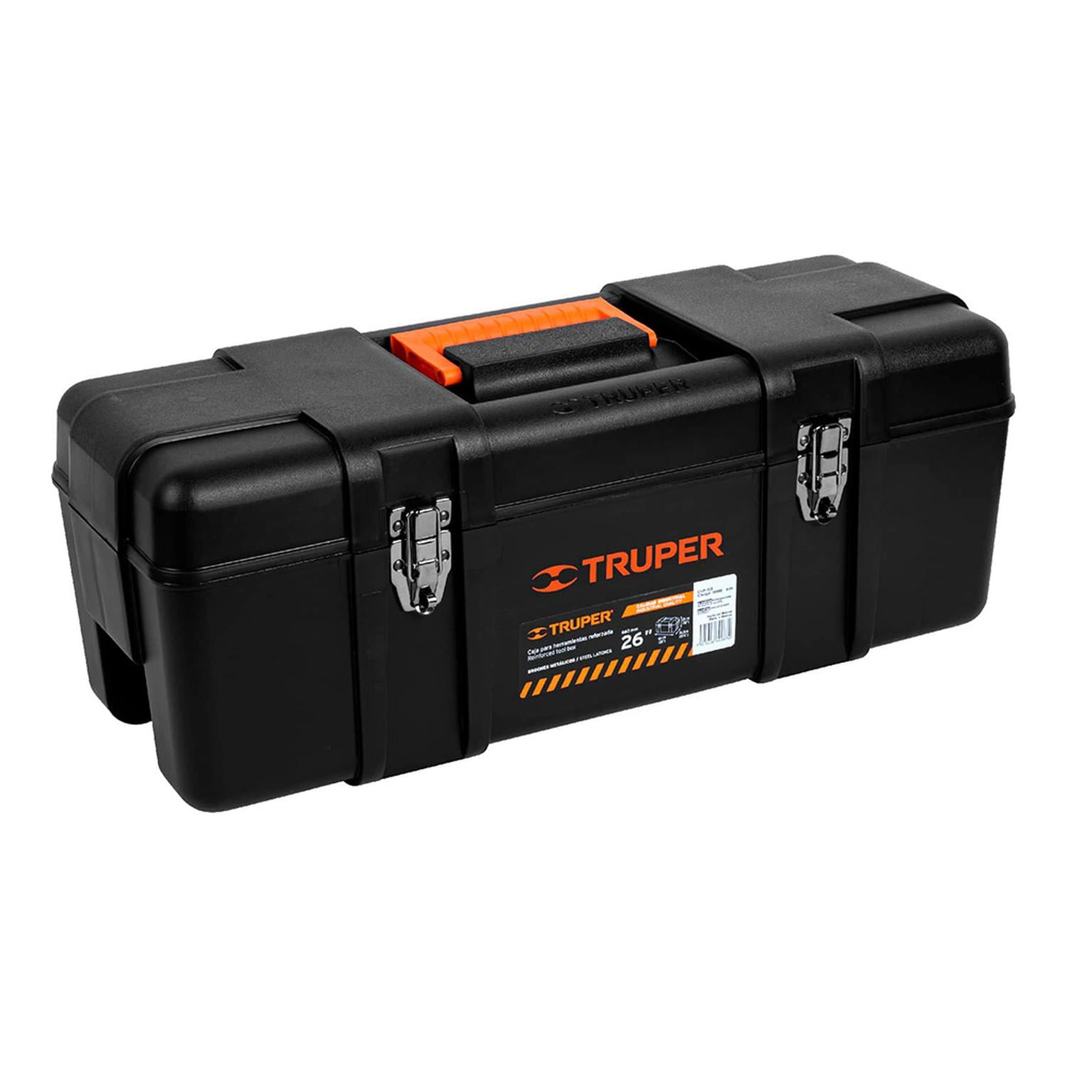 CAJA DE HERRAMIENTAS TRUPER 26 PULGADAS CON CHAROLA EXTRAÍBLE - 1