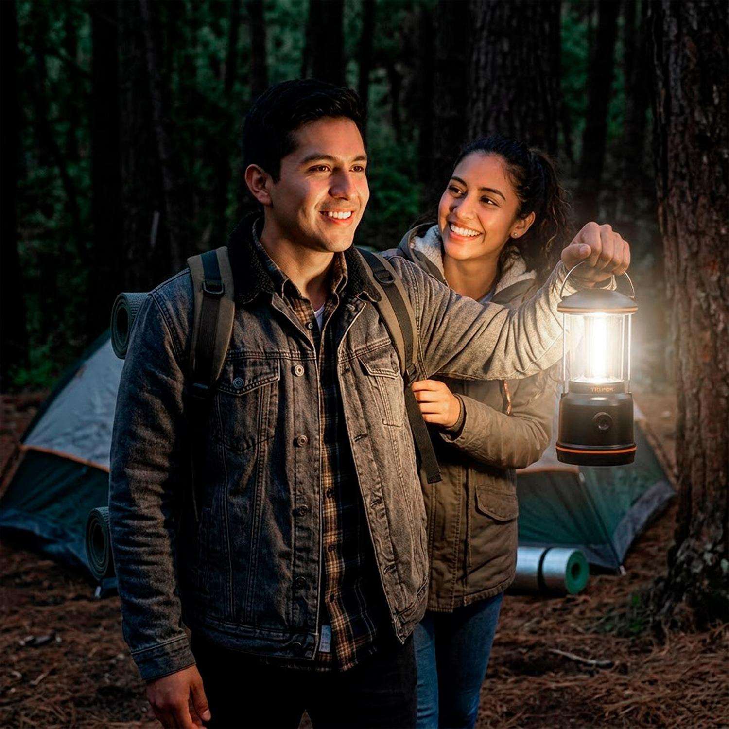 LINTERNA FAROL TRUPER LED 550 LM PARA CAMPAMENTO CON 3 PILAS TIPO D - 5