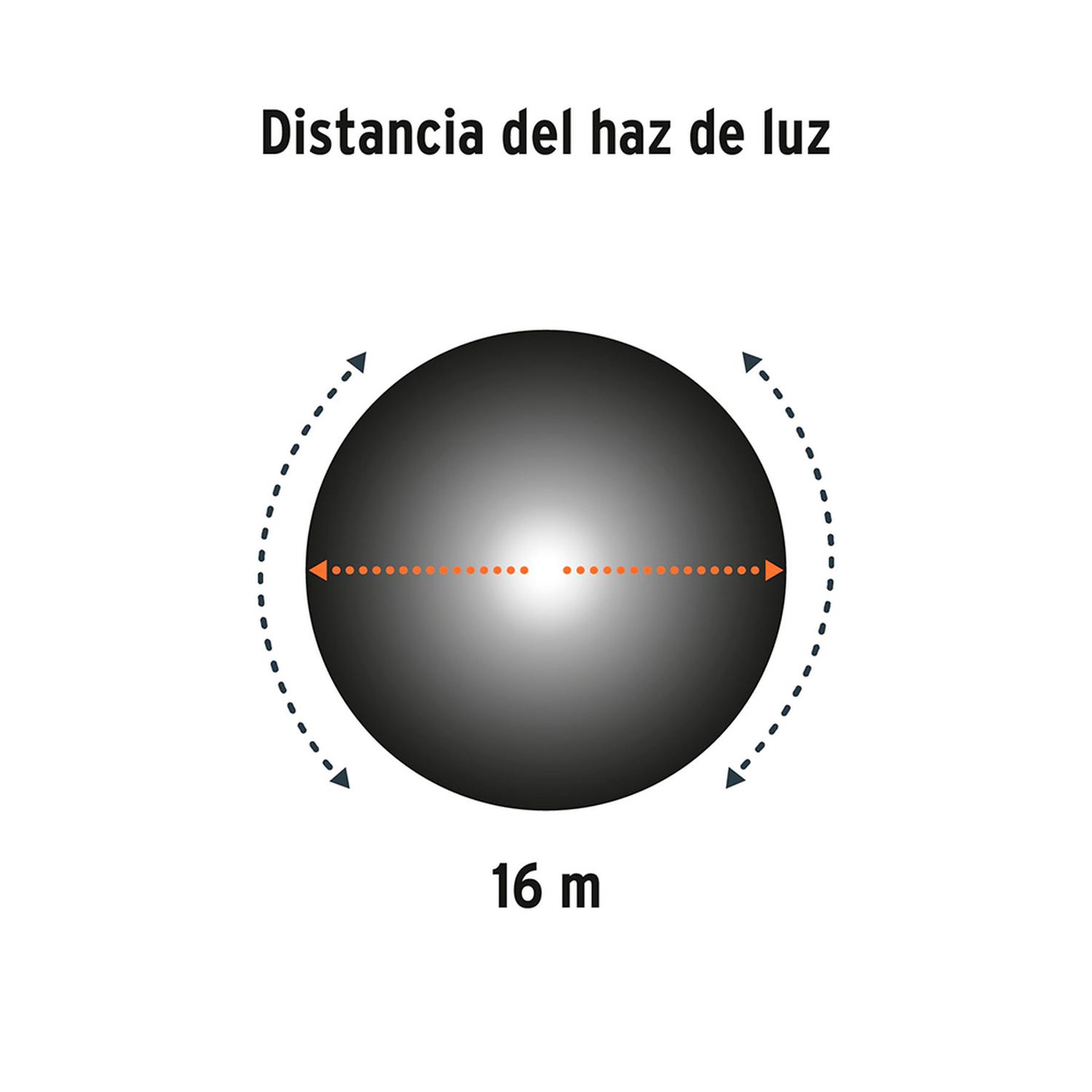 LINTERNA FAROL TRUPER LED 550 LM PARA CAMPAMENTO CON 3 PILAS TIPO D - 7