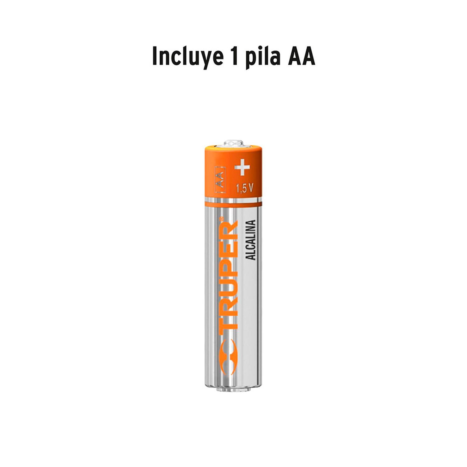 LINTERNA DE ALUMINIO TRUPER LED 40 LM CON 1 PILA AA - 6