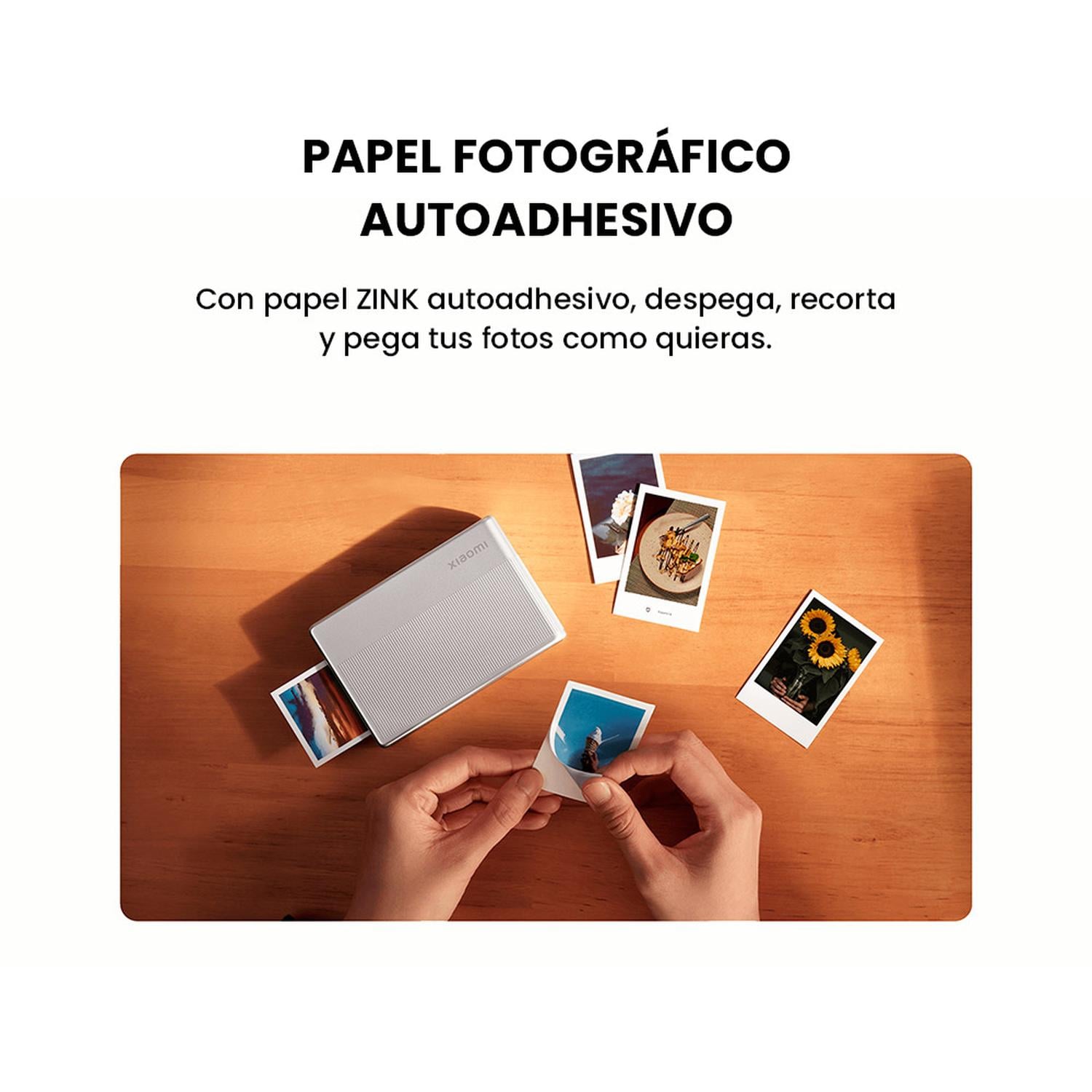 IMPRESORA FOTOGRÁFICA PORTÁTIL XIAOMI 1S IMPRESIÓN ZINK INSTANTÁNEA - 6