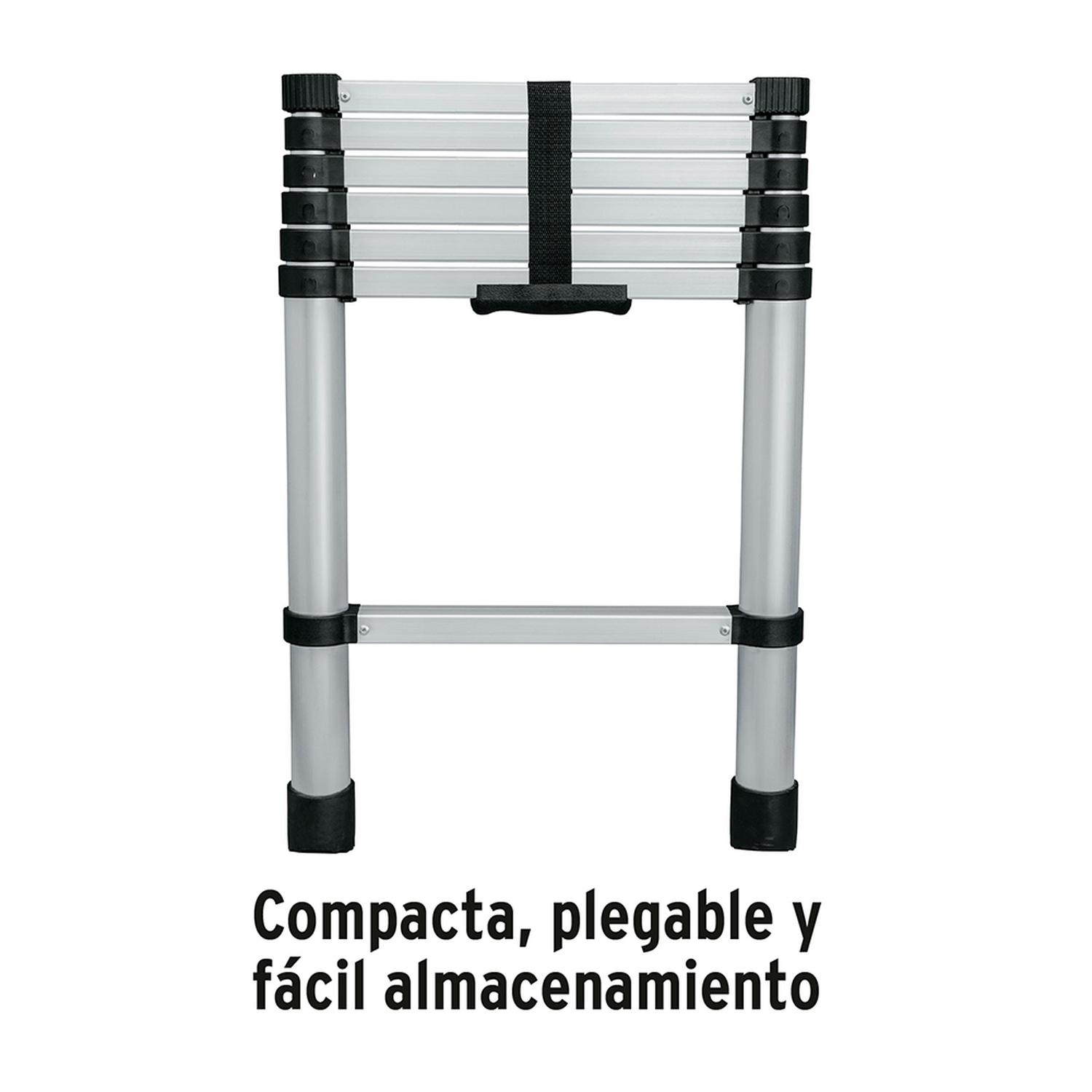 ESCALERA TELESCÓPICA TRUPER ESTE-207 CON 7 PELDAÑOS - 4