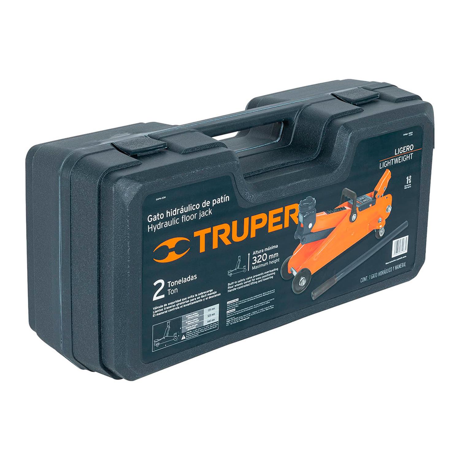GATA HIDRÁULICA TRUPER GAPA-2EM 30 MOVIMIENTOS CON CAJA DE TRANSPORTE - 5