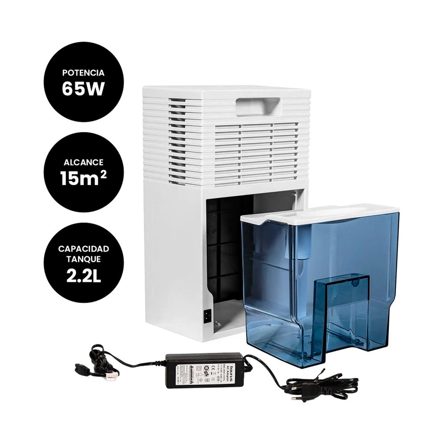 DESHUMEDECEDOR ELÉCTRICO TAURUS TD-380 CAPACIDAD 2 LITROS - 3