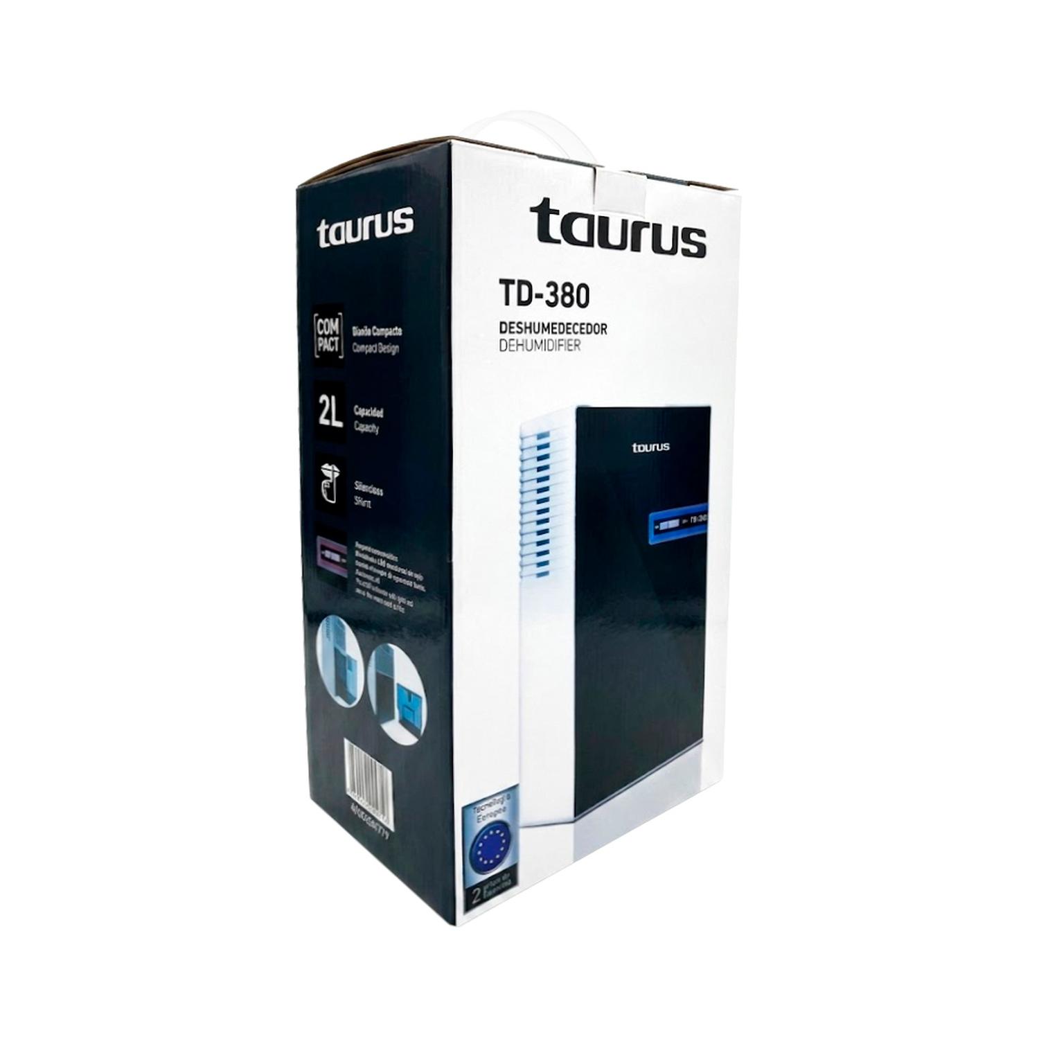 DESHUMEDECEDOR ELÉCTRICO TAURUS TD-380 CAPACIDAD 2 LITROS - 7