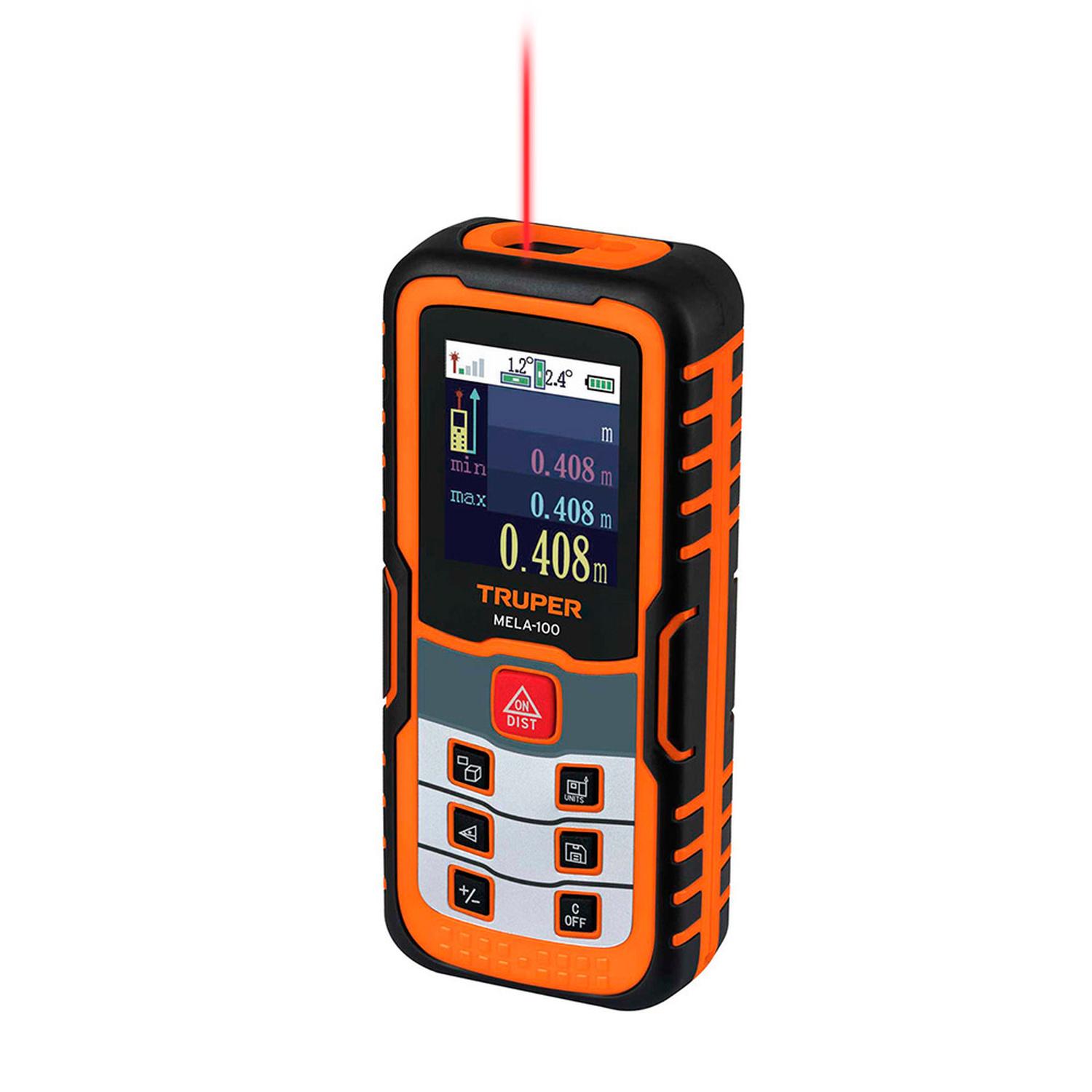 MEDIDOR LÁSER DE DISTANCIA TRUPER MELA-100 DE 0.05 M A 100 M - 2