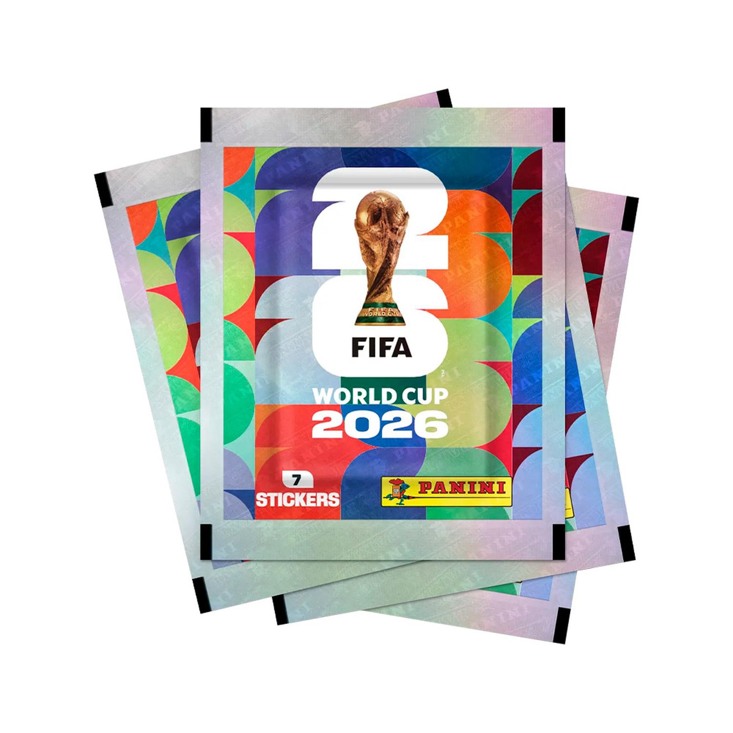 PACK 5 SOBRES PANINI DE FIGURITAS MUNDIAL 2026 - 1