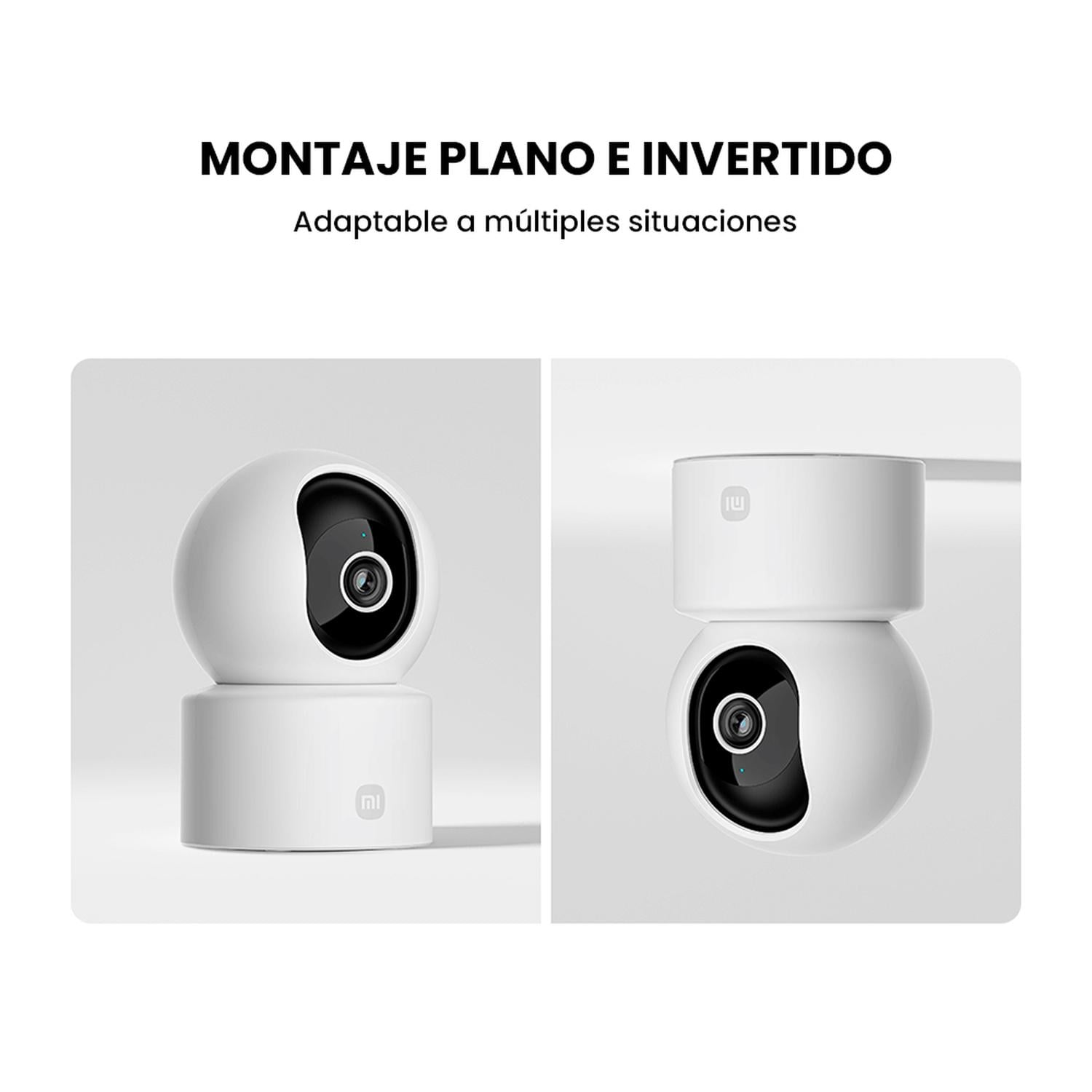 CÁMARA SEGURIDAD INTELIGENTE XIAOMI C302 UHD 2K 360° CON FUNCIONES IA MEJORADAS - 2