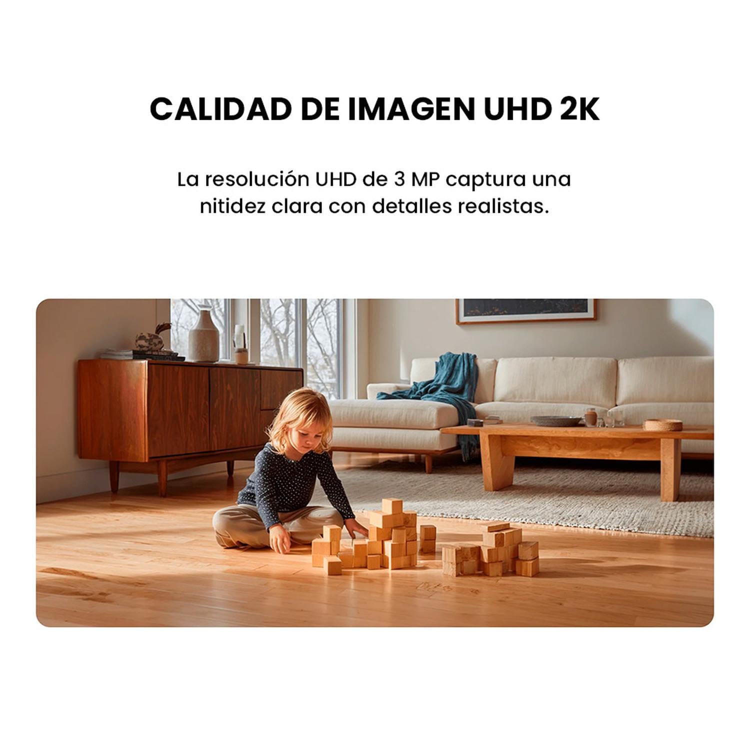CÁMARA SEGURIDAD INTELIGENTE XIAOMI C302 UHD 2K 360° CON FUNCIONES IA MEJORADAS - 3