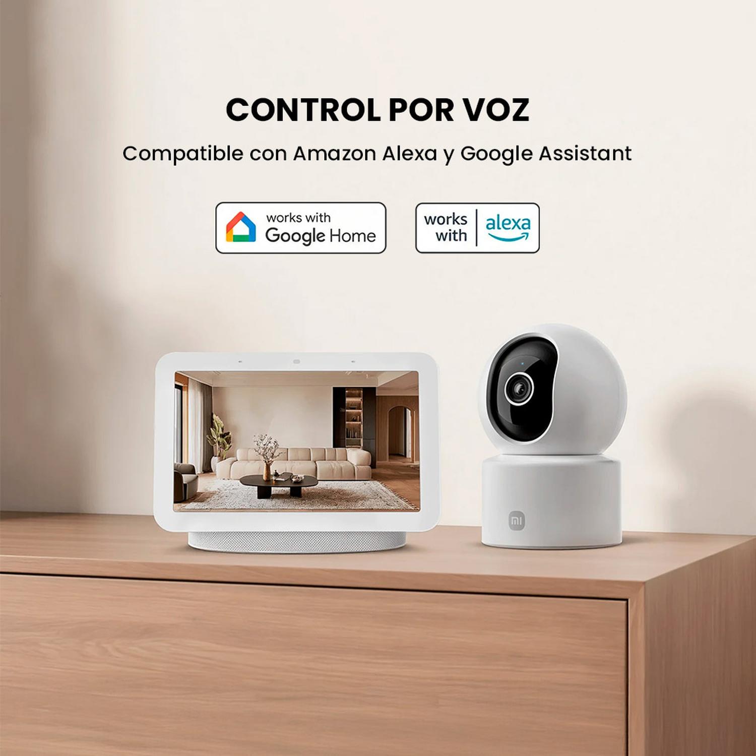 CÁMARA SEGURIDAD INTELIGENTE XIAOMI C302 UHD 2K 360° CON FUNCIONES IA MEJORADAS - 9