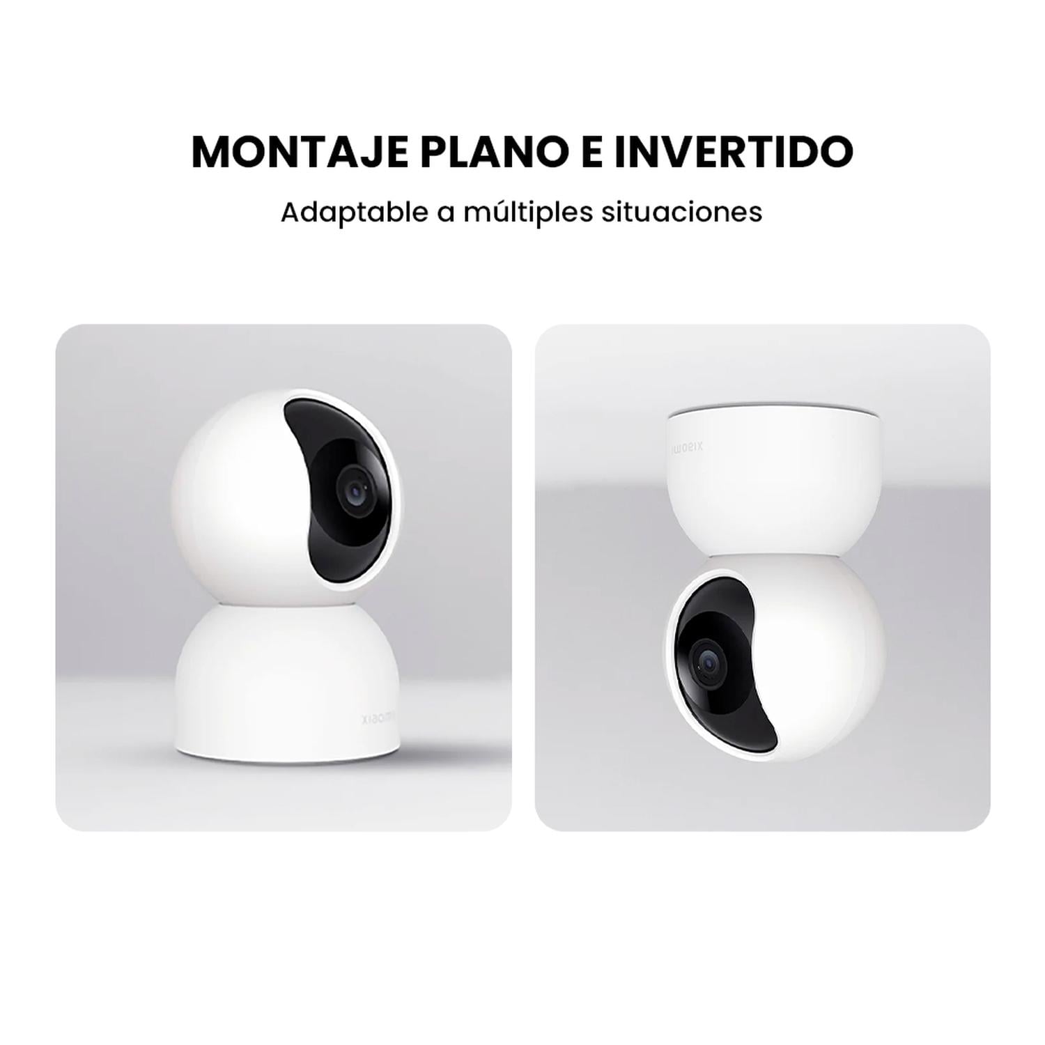 CÁMARA SEGURIDAD INTELIGENTE XIAOMI C400 UHD 2.5K 4MP 360° CON FUNCIONES IA MEJORADAS - 2
