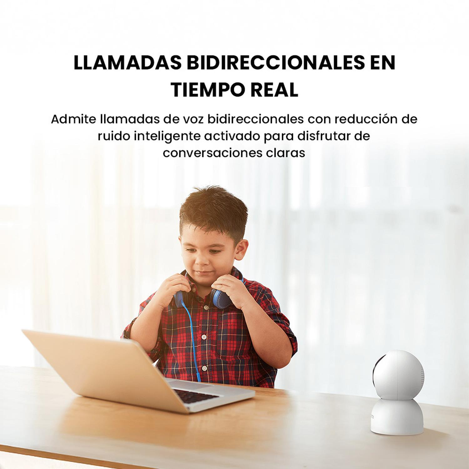 CÁMARA SEGURIDAD INTELIGENTE XIAOMI C400 UHD 2.5K 4MP 360° CON FUNCIONES IA MEJORADAS - 7