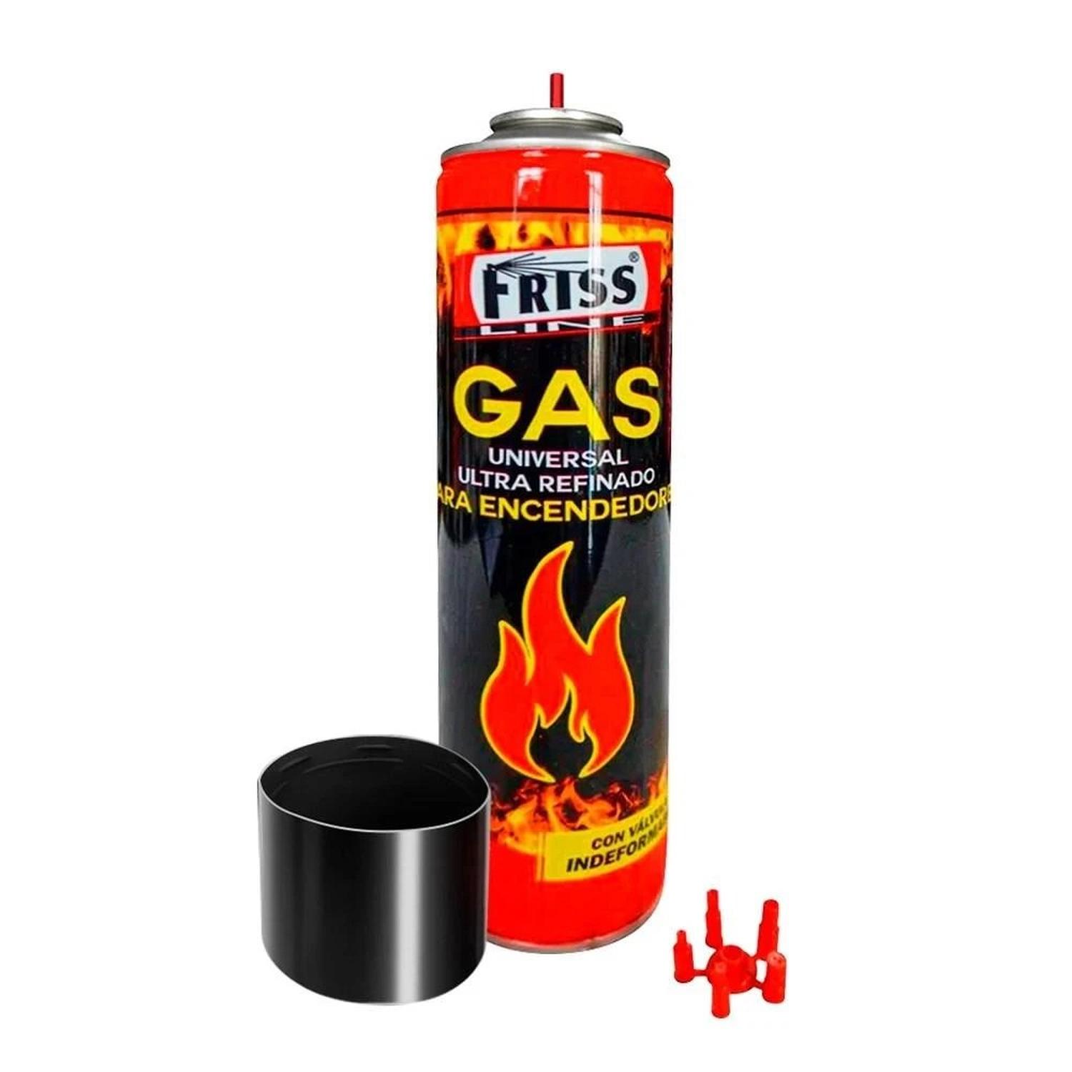COMBO SOPLETE FLAMEADOR OL-600 + GAS BUTANO FRISS 480ML PARA COCINA - 3