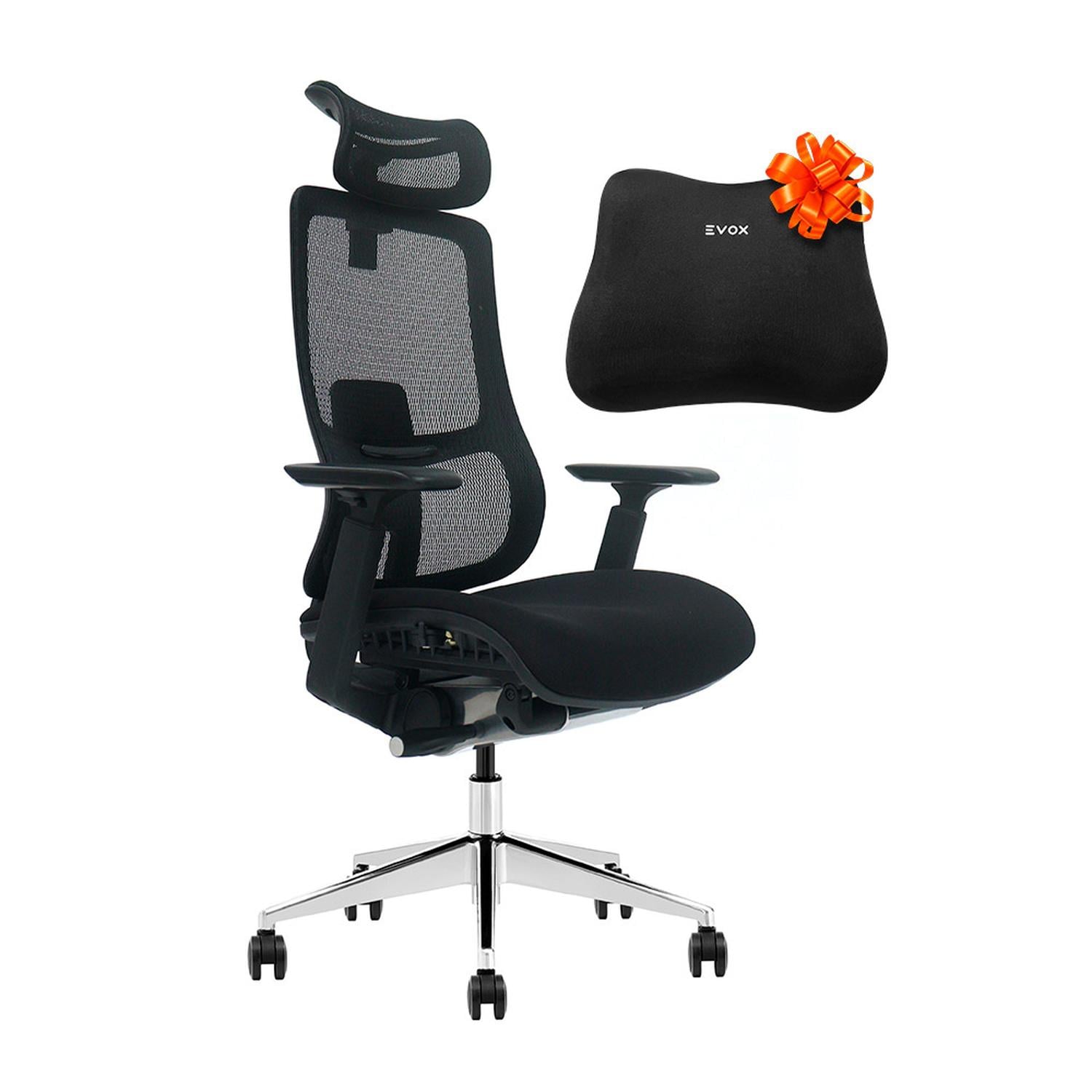 SILLA DE OFICINA ERGONÓMICA EVOX SC24 CON RESPALDO AJUSTABLE Y ASIENTO DESLIZANTE - 1