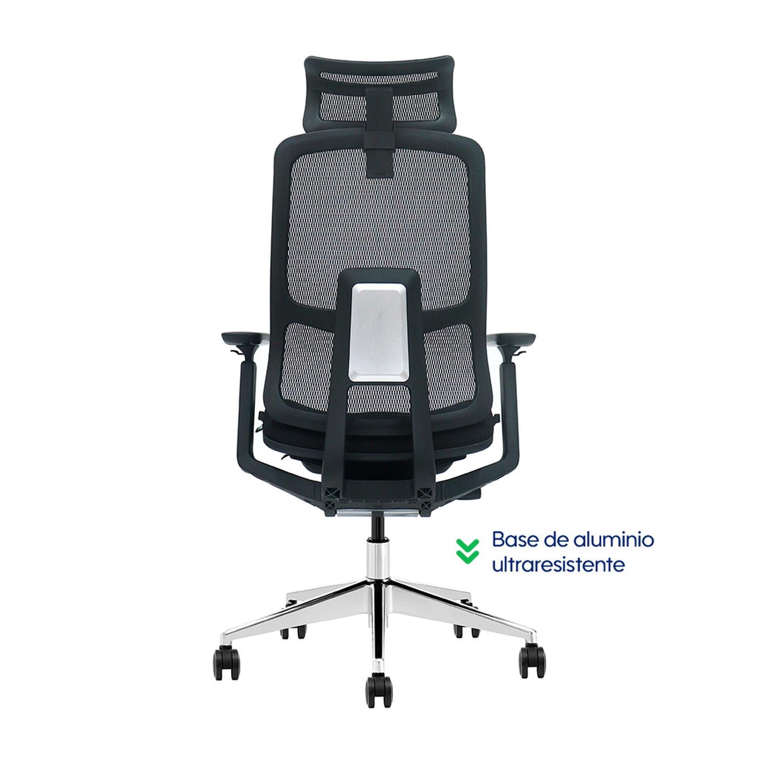 SILLA DE OFICINA ERGONÓMICA EVOX SC24 CON RESPALDO AJUSTABLE Y ASIENTO DESLIZANTE - 8