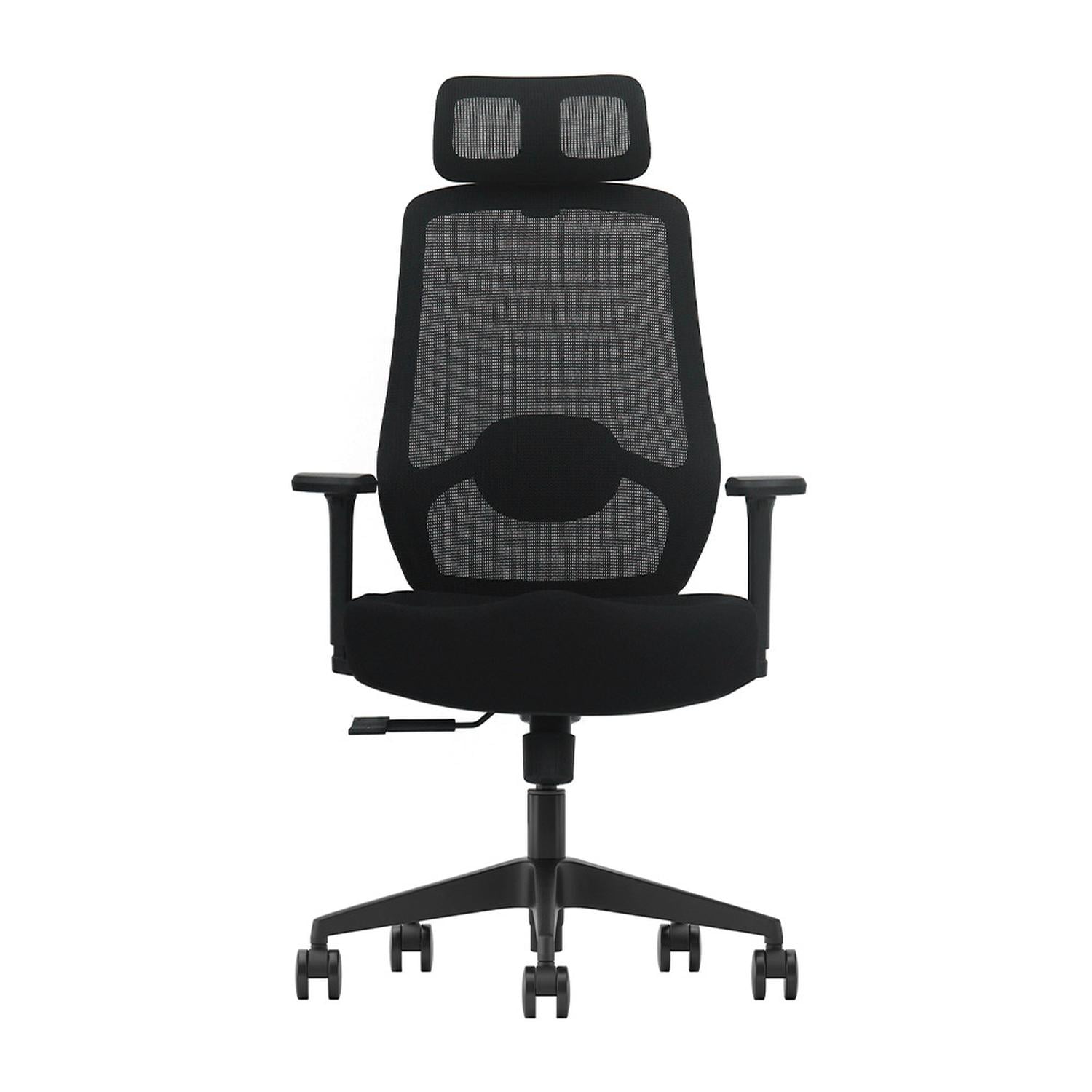 SILLA DE OFICINA ERGONÓMICA EJECUTIVA EVOX VC22 CON LUMBAR AJUSTABLE Y BRAZOS 3D - 2