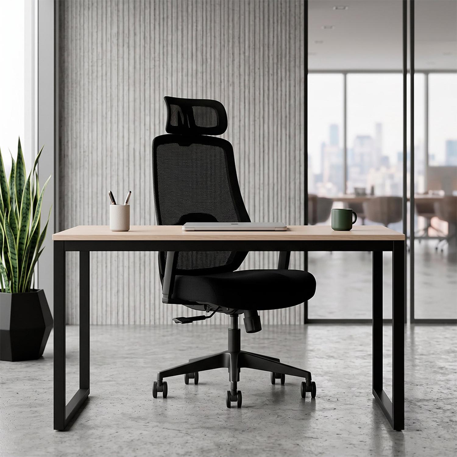 SILLA DE OFICINA ERGONÓMICA EJECUTIVA EVOX VC22 CON LUMBAR AJUSTABLE Y BRAZOS 3D - 9