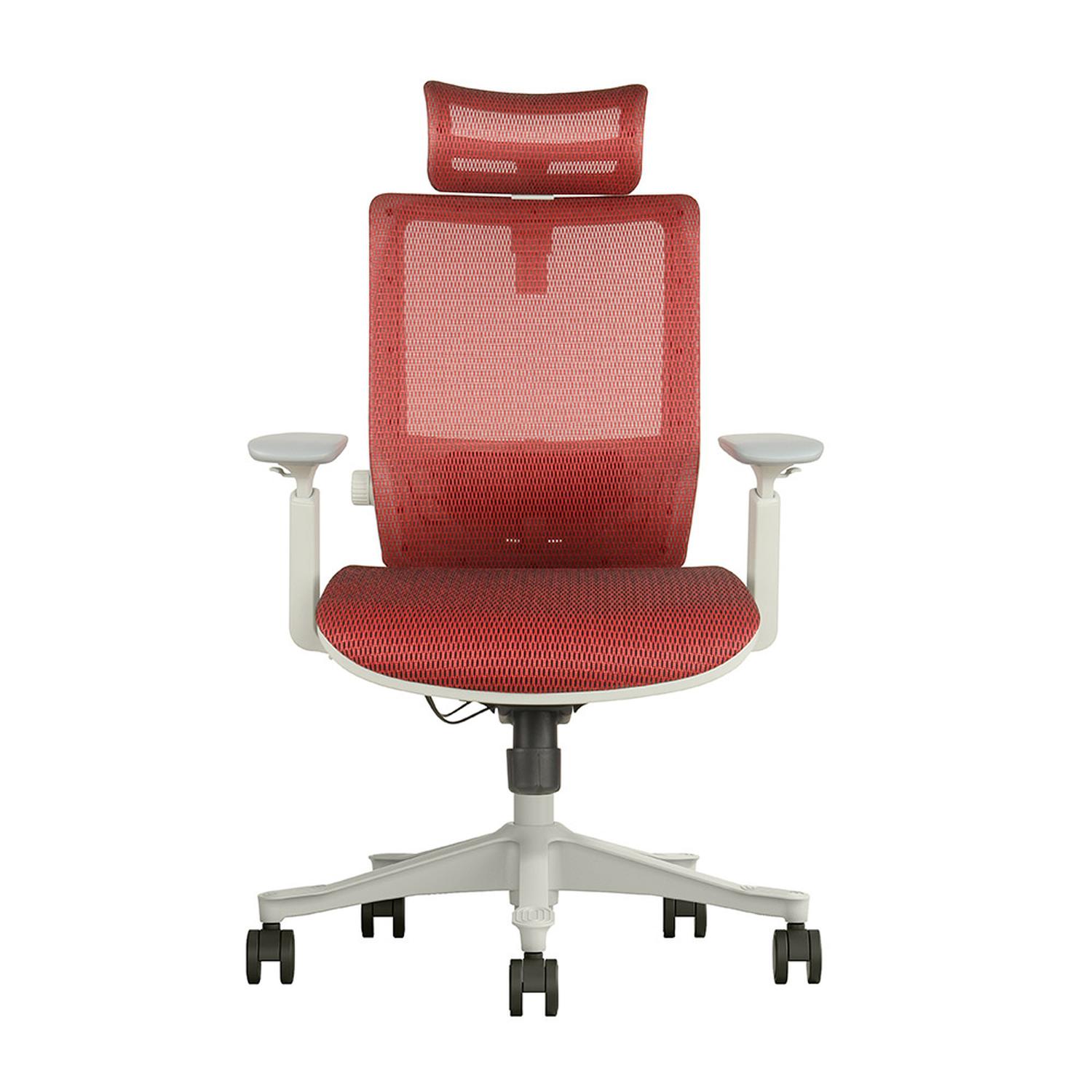 SILLA DE OFICINA ERGONÓMICA EVOX SM6-GH DE MALLA CON SOPORTE LUMBAR AJUSTABLE Y BRAZOS 3D - 2