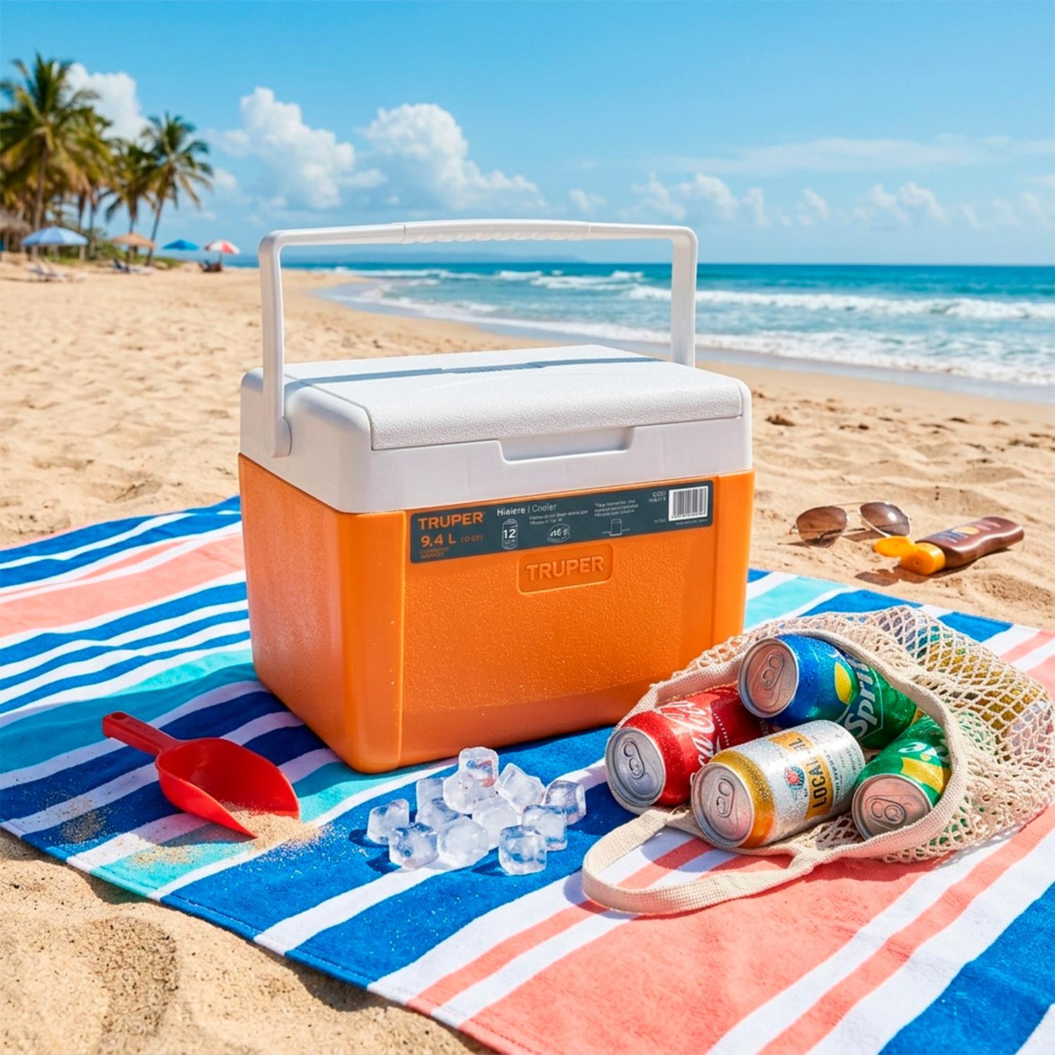 COOLER HIELERA TRUPER HIEL-9 CAPACIDAD DE 9.4 L - 5