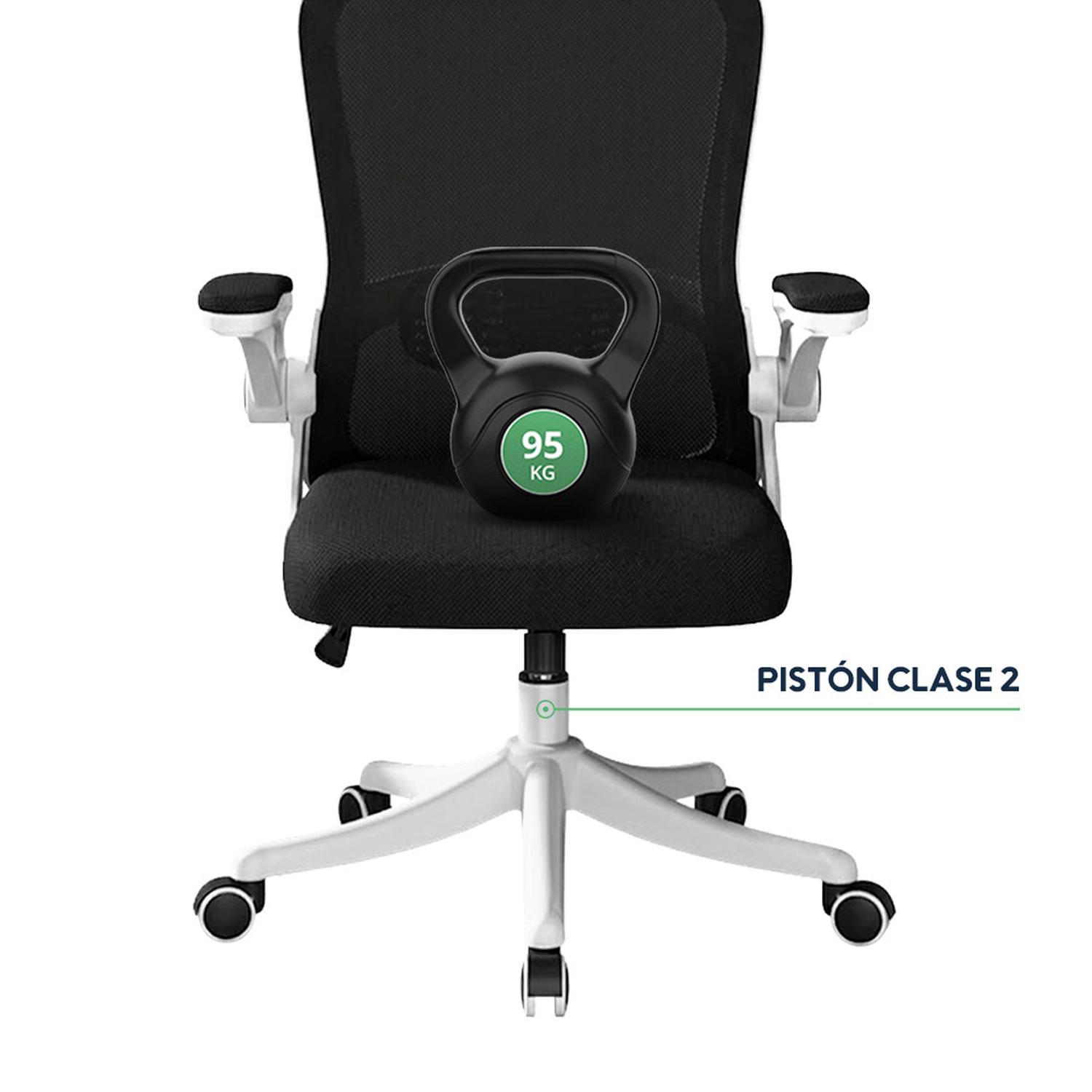 SILLA DE OFICINA ERGONÓMICA EVOX ONE E2-W (CT256) CON SOPORTE LUMBAR AJUSTABLE - 3