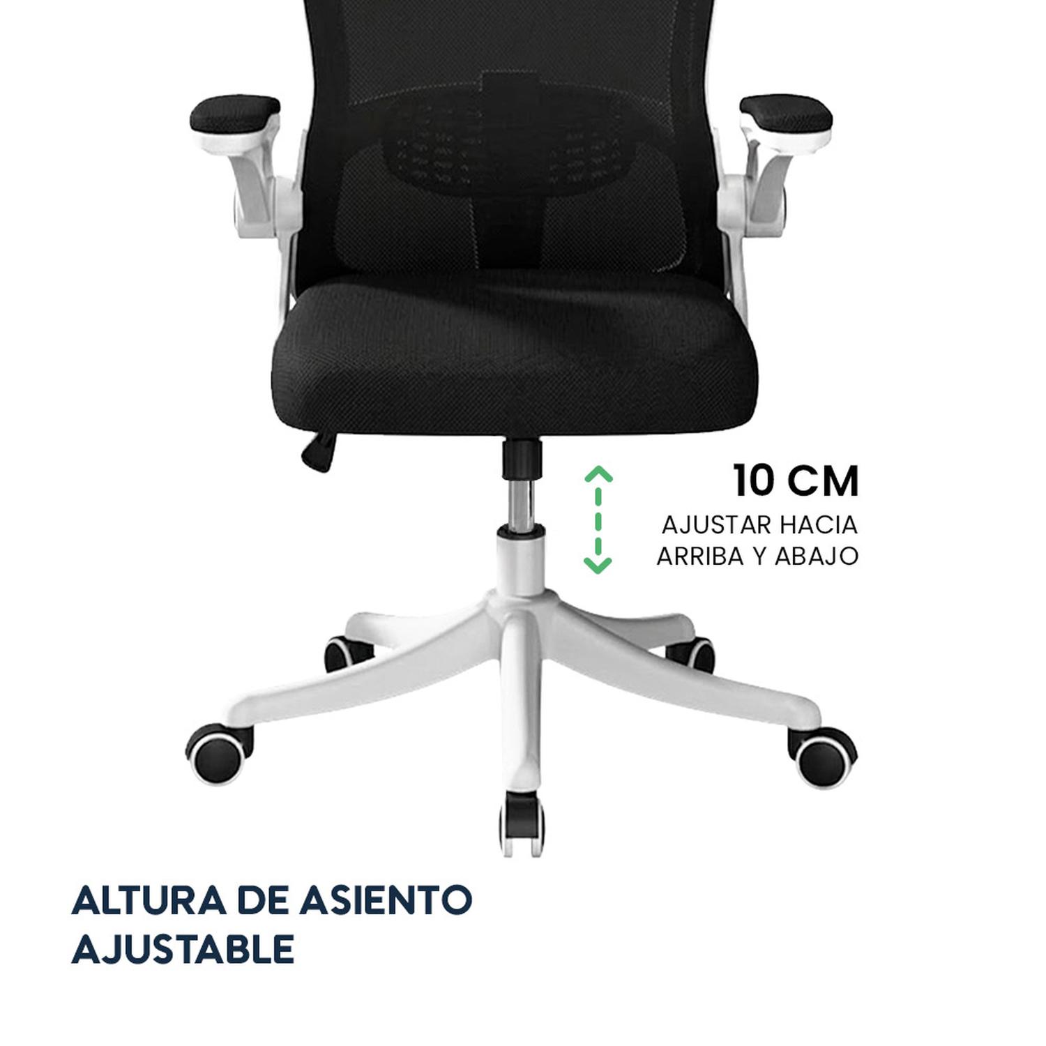 SILLA DE OFICINA ERGONÓMICA EVOX ONE E2-W (CT256) CON SOPORTE LUMBAR AJUSTABLE - 5