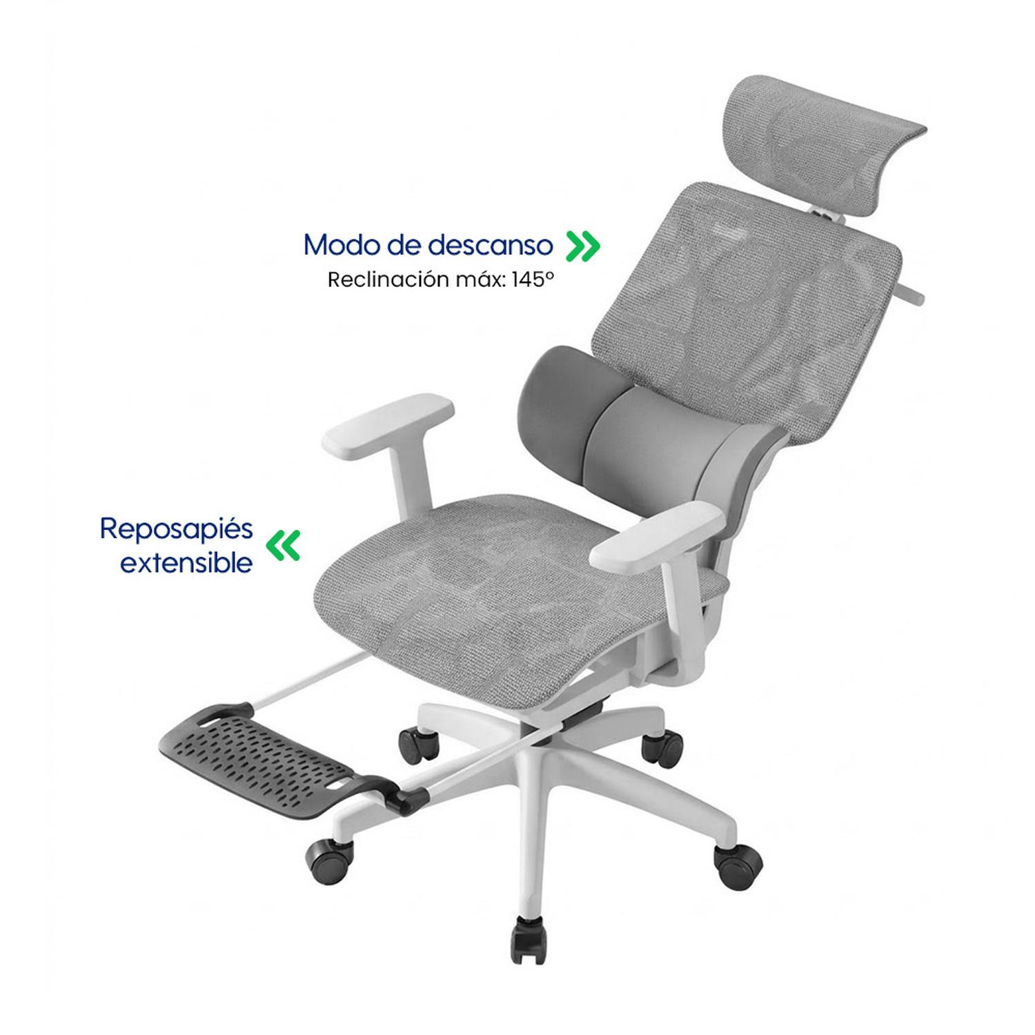 SILLA EVOX ADVANCE C271 GRIS - 6