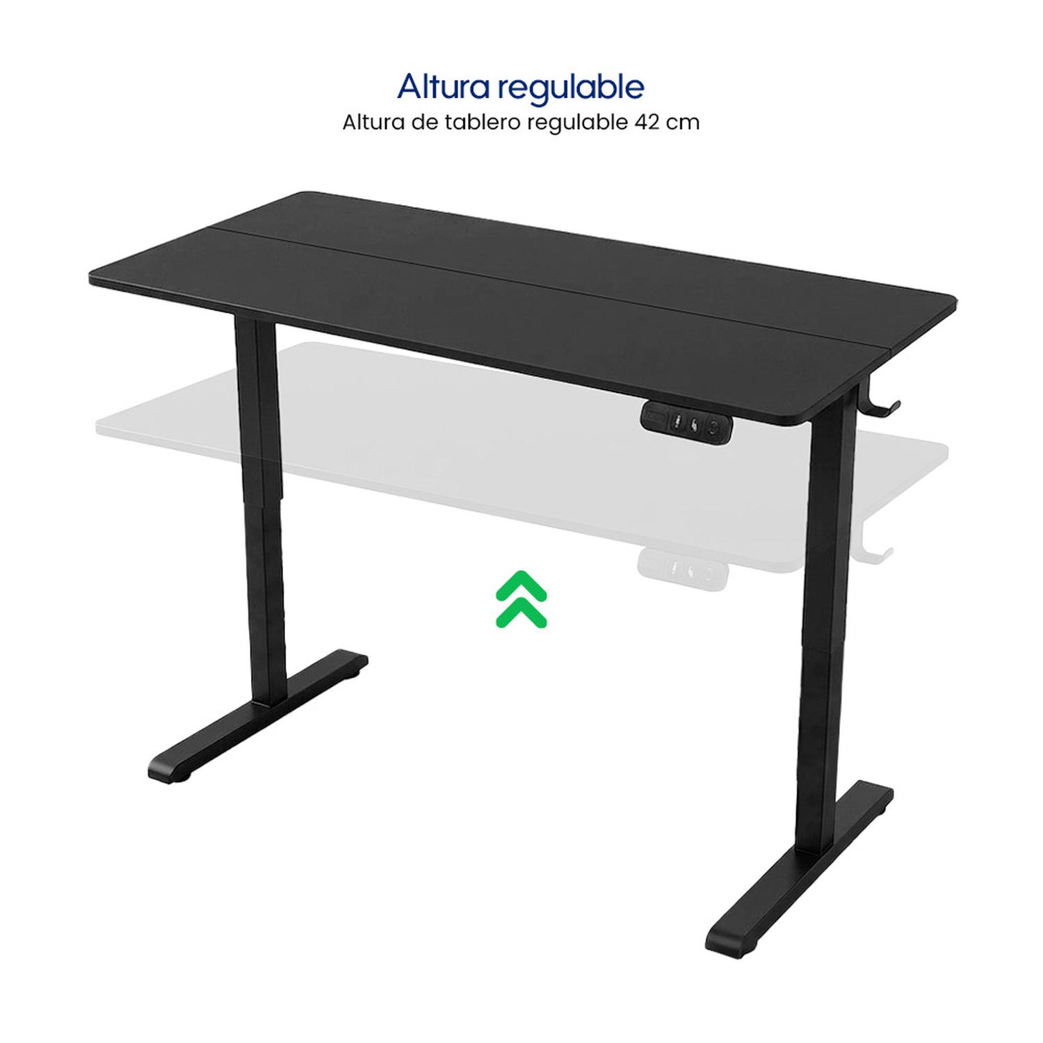 ESCRITORIO ELÉCTRICO EVOX MADERA WBE NEGRO - 2