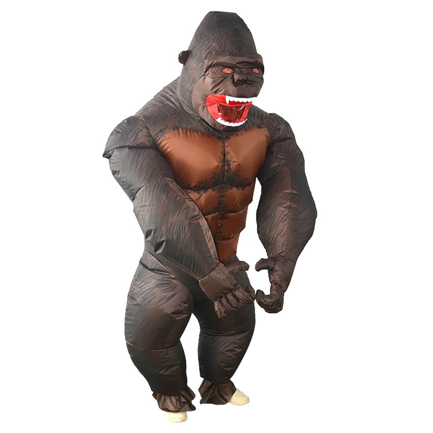 DISFRAZ INFLABLE DE GORILA NIÑO PARA HALLOWEEN Y COSPLAY - 1