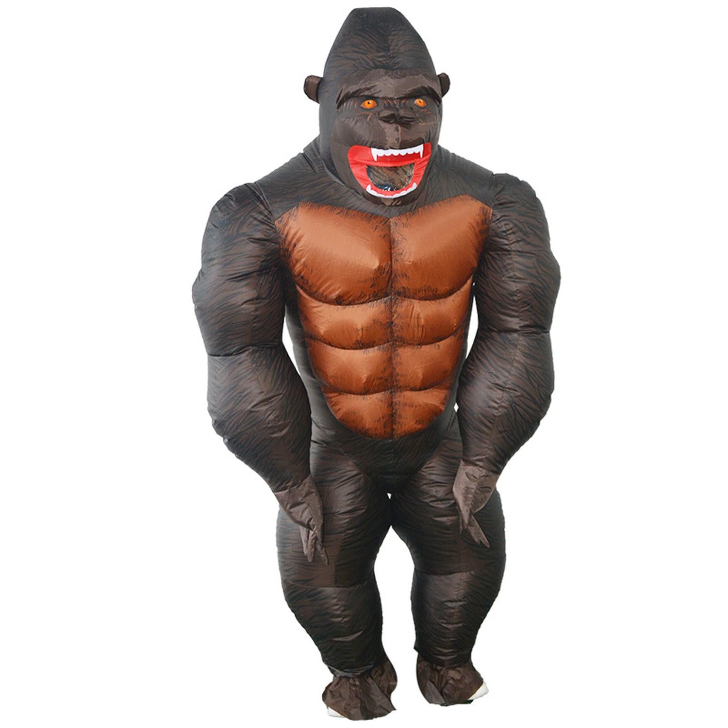 DISFRAZ INFLABLE DE GORILA NIÑO PARA HALLOWEEN Y COSPLAY - 2