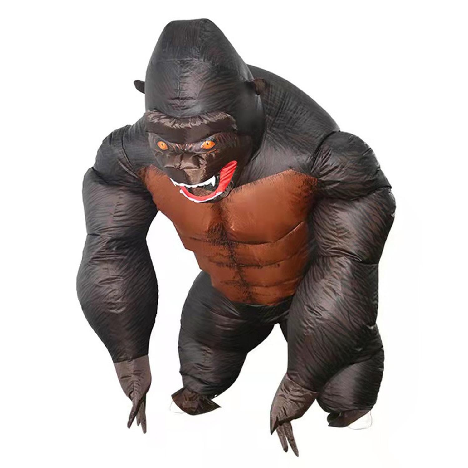DISFRAZ INFLABLE DE GORILA NIÑO PARA HALLOWEEN Y COSPLAY - 3
