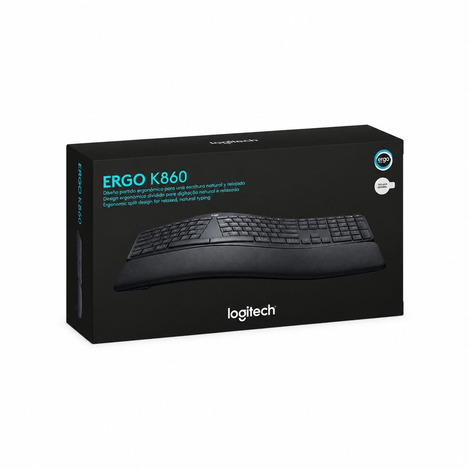 TECLADO LOGITECH K860 ERGO WIRELESS - 5