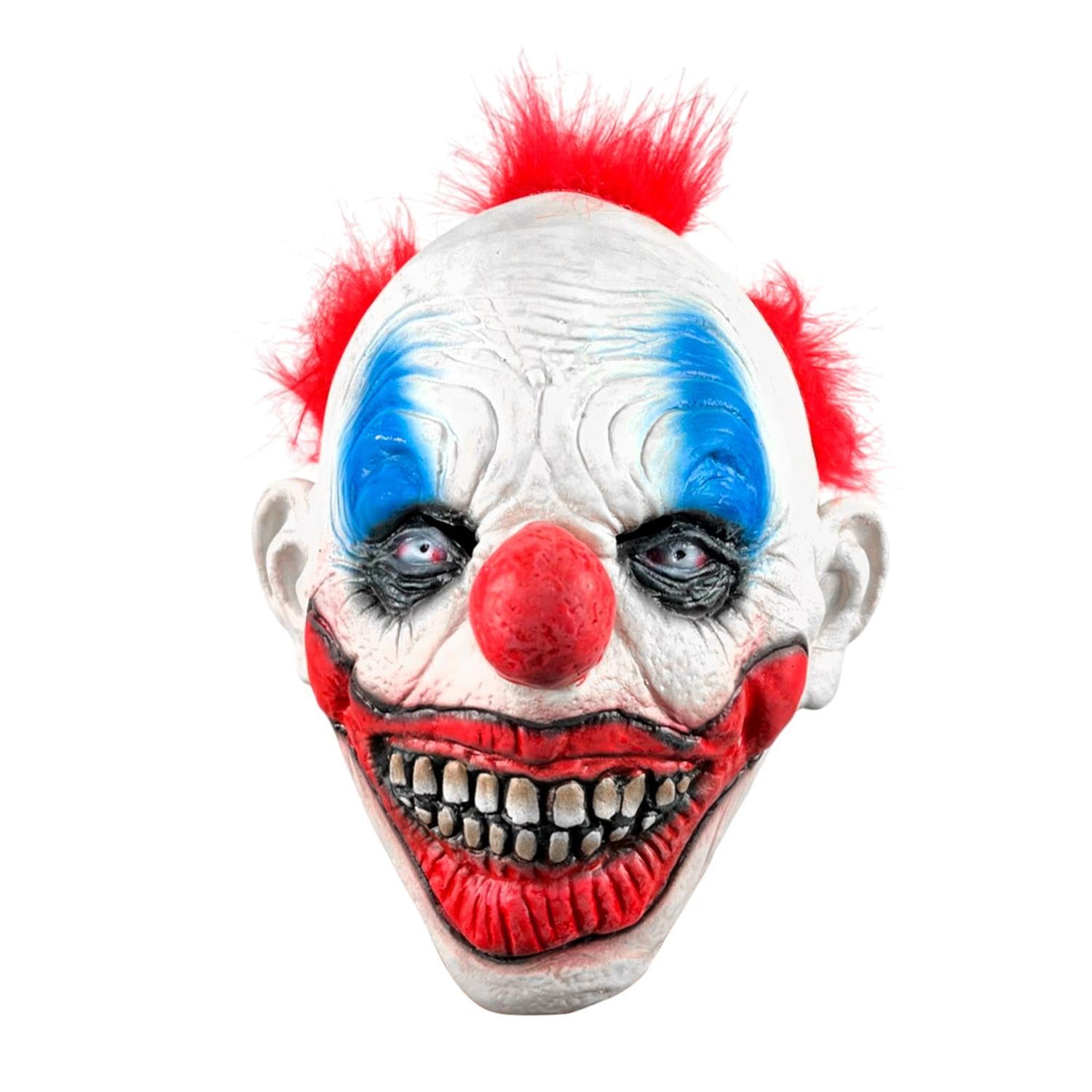 MÁSCARA DE PAYASO MACABRO LÁTEX HALLOWEEN - 1
