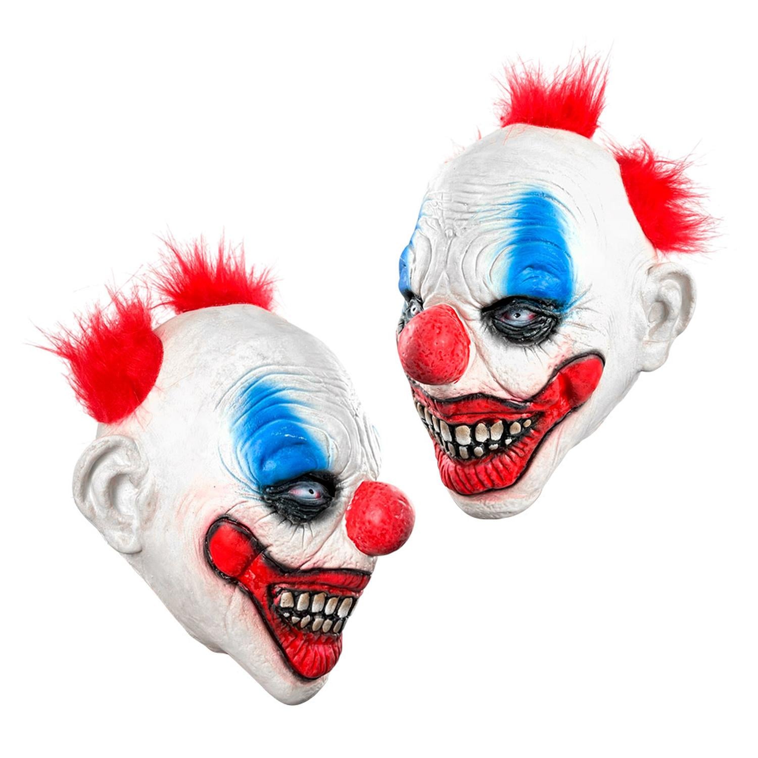 MÁSCARA DE PAYASO MACABRO LÁTEX HALLOWEEN - 2