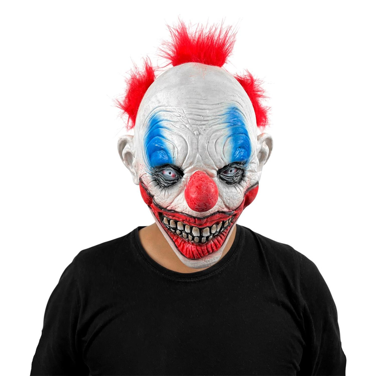 MÁSCARA DE PAYASO MACABRO LÁTEX HALLOWEEN - 3