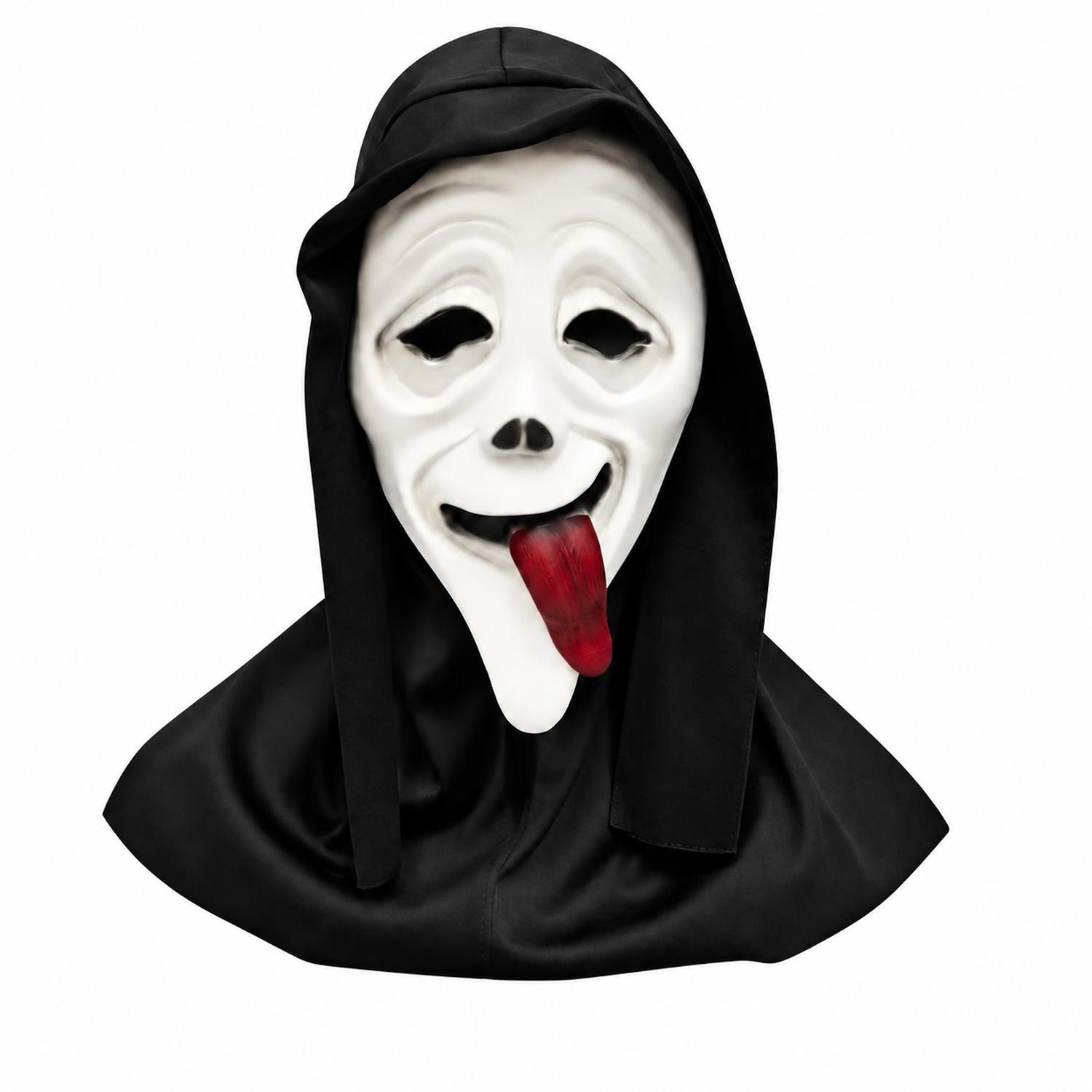 MÁSCARA DE GHOSTFACE DIVERTIDO LÁTEX HALLOWEEN - 1