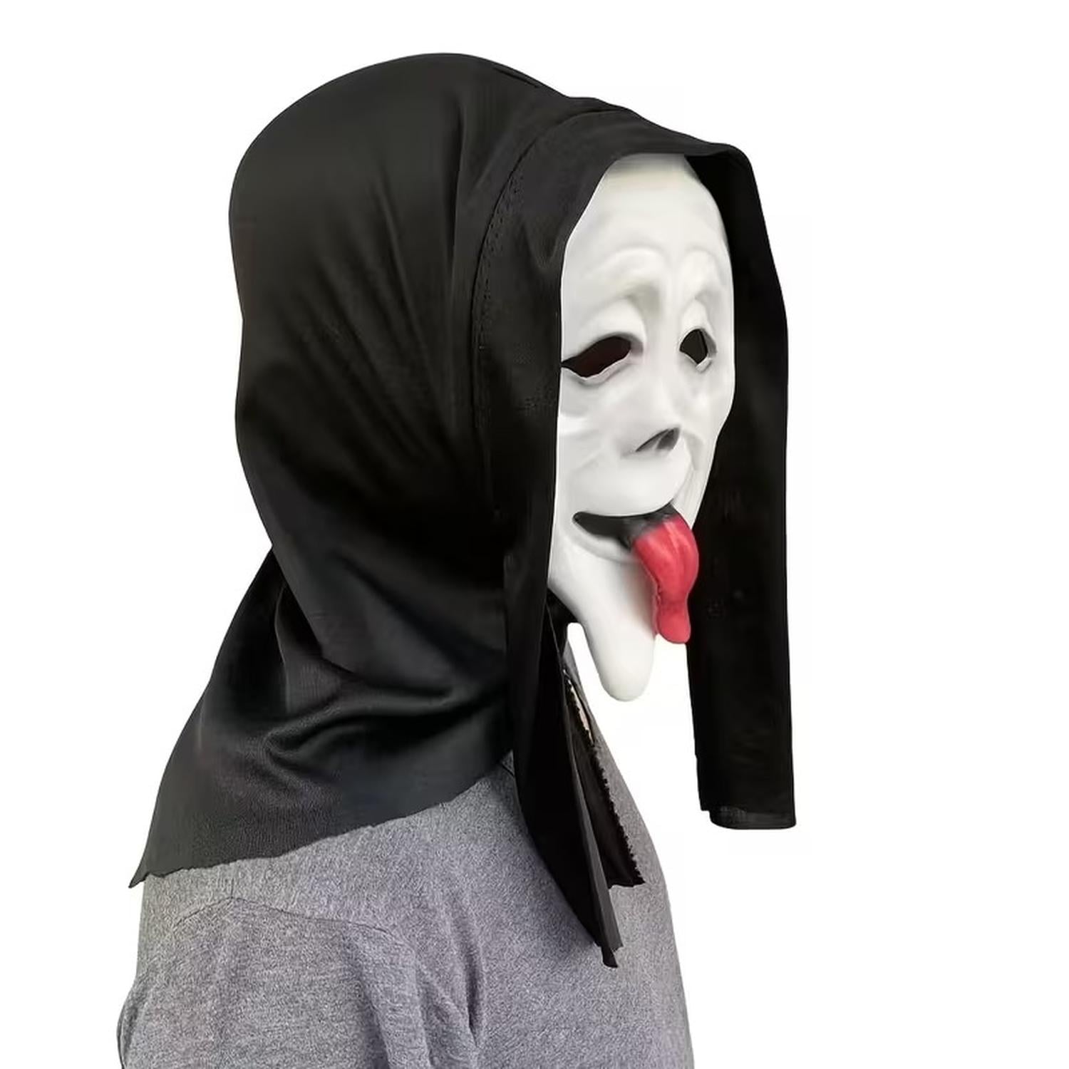 MÁSCARA DE GHOSTFACE DIVERTIDO LÁTEX HALLOWEEN - 2