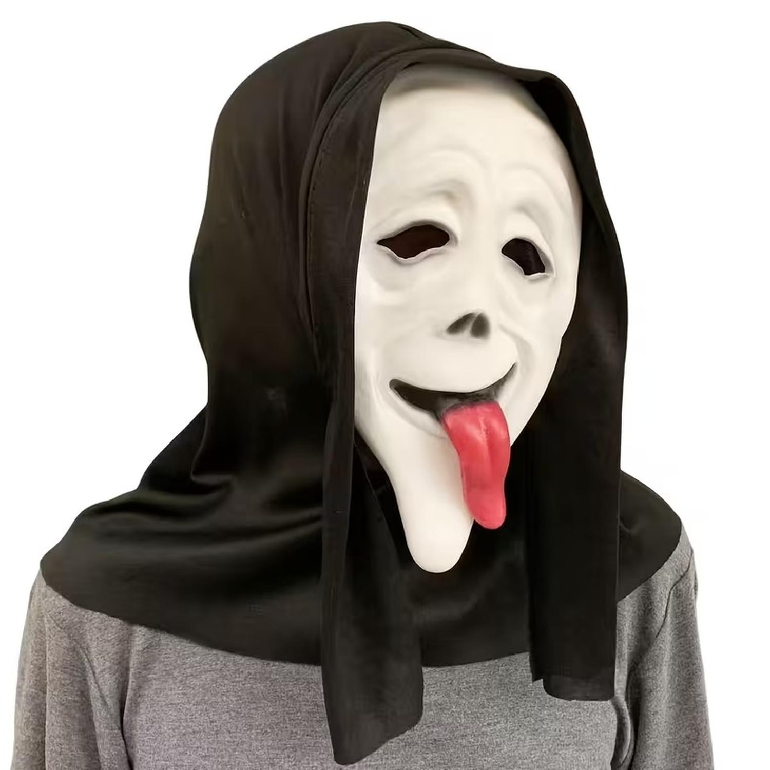 MÁSCARA DE GHOSTFACE DIVERTIDO LÁTEX HALLOWEEN - 3