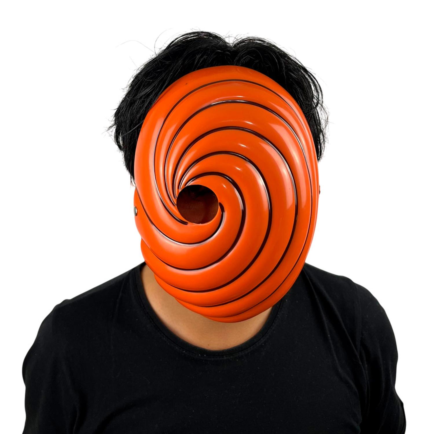 MÁSCARA DE TOBI OBITO UCHIHA NARUTO COSPLAY HALLOWEEN - 3