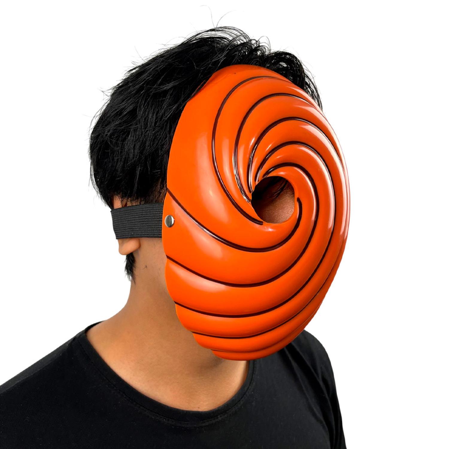 MÁSCARA DE TOBI OBITO UCHIHA NARUTO COSPLAY HALLOWEEN - 4