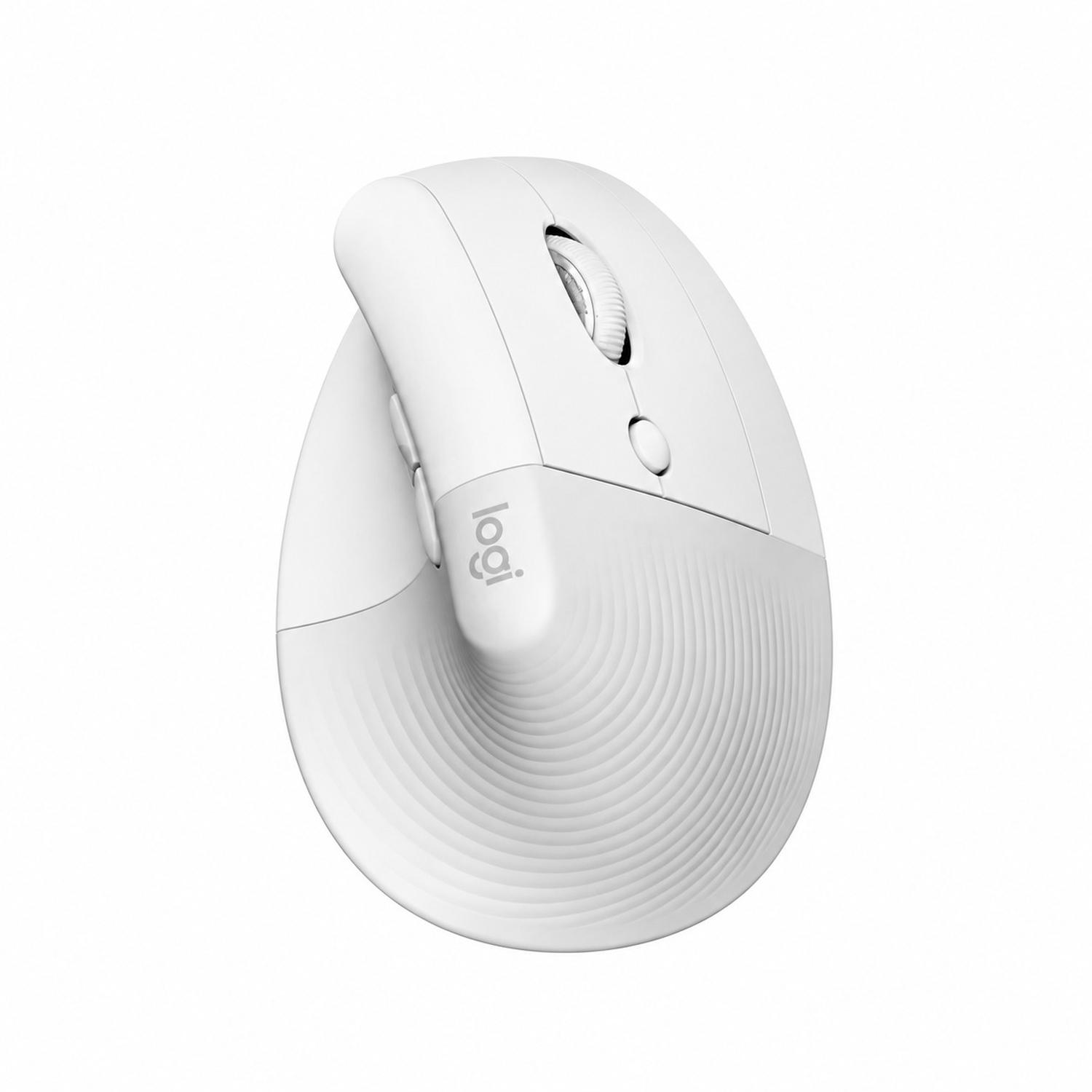 COMBO LOGITECH TECLADO K860 ERGO WIRELESS + MOUSE ERGONÓMICO LIFT BLANCO - 2