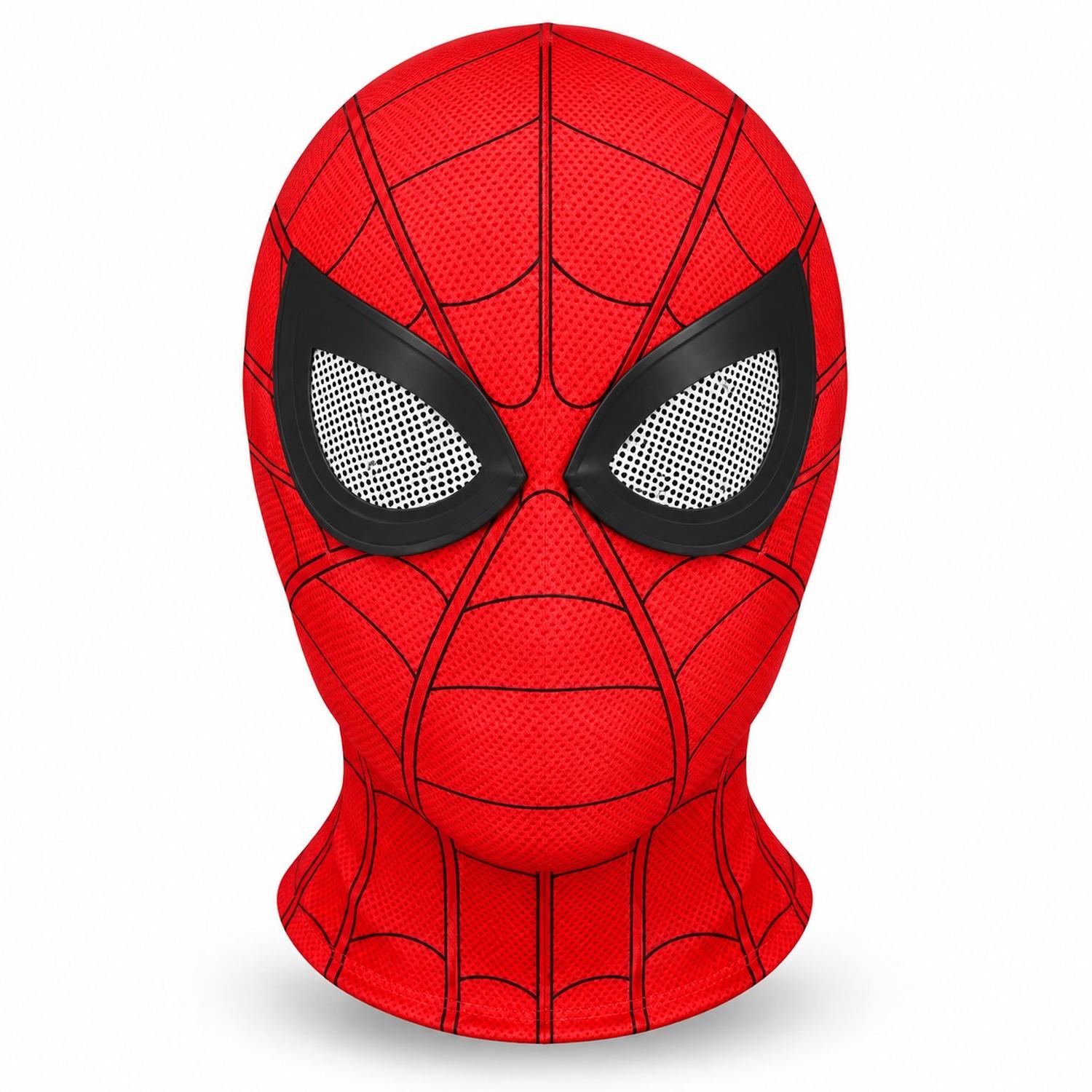 MÁSCARA DE SPIDERMAN TELA ROJO HALLOWEEN - 1