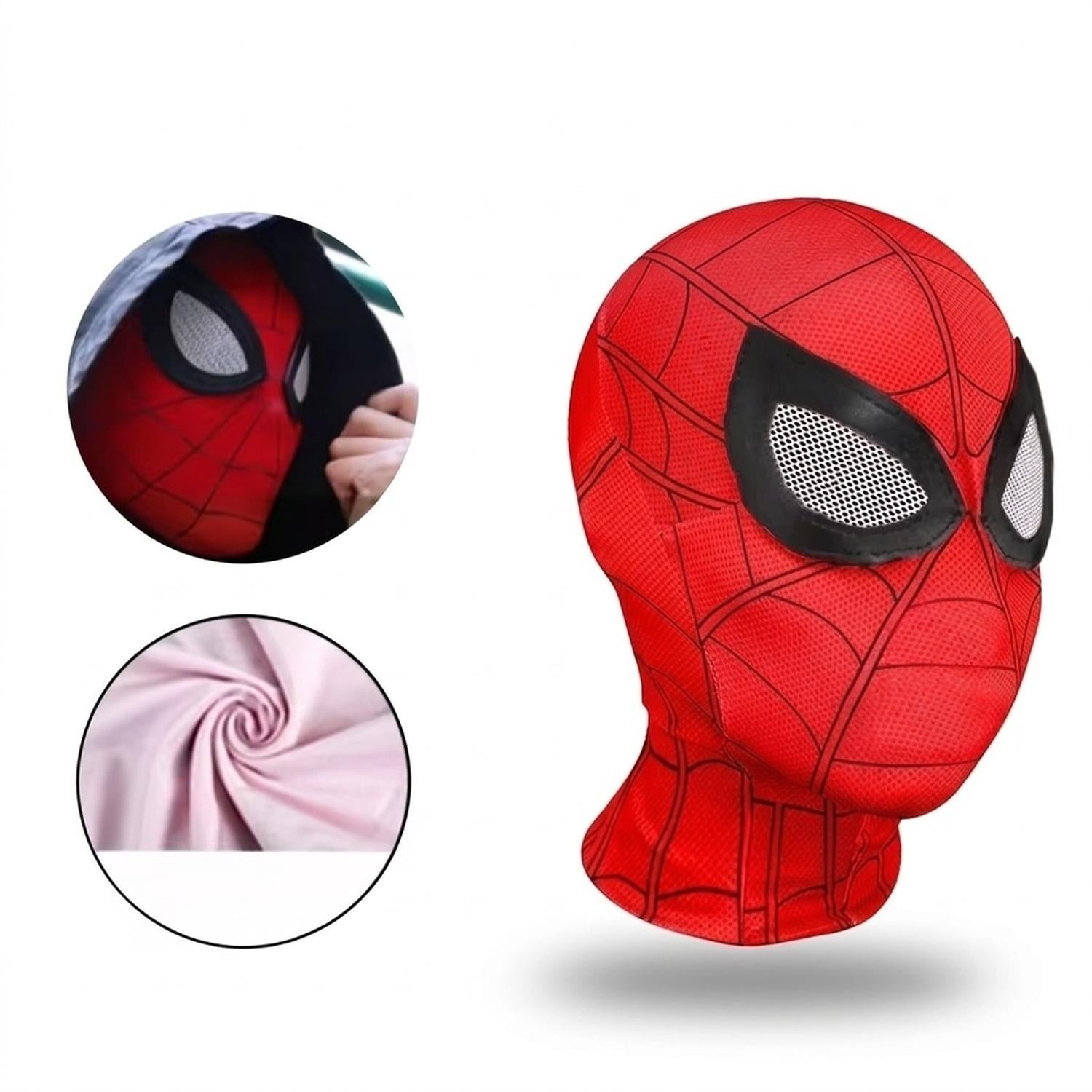 MÁSCARA DE SPIDERMAN TELA ROJO HALLOWEEN - 2
