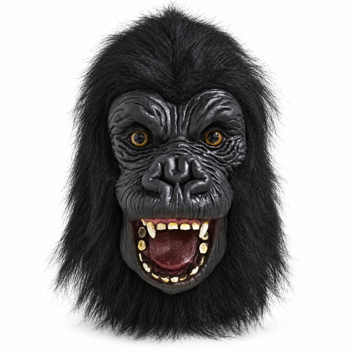 MÁSCARA DE GORILA KING KONG LÁTEX HALLOWEEN - 1