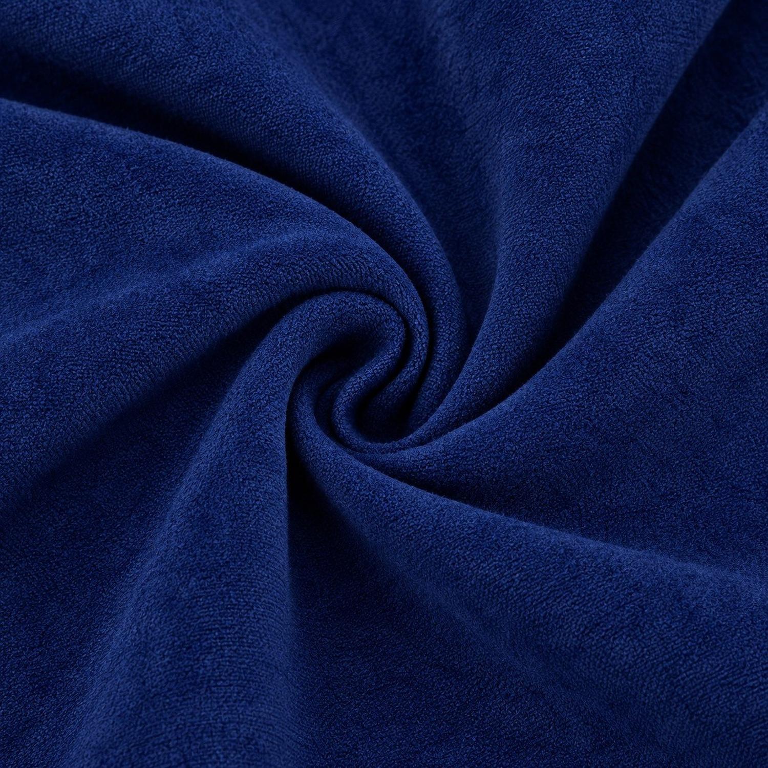 PUFF CON RELLENO DE POLIESTIRENO Y FORRO INTERIOR 110 X 90CM AZUL - 4