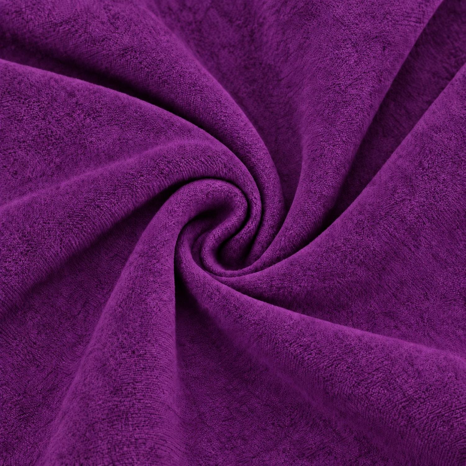 PUFF CON RELLENO DE POLIESTIRENO Y FORRO INTERIOR 110 X 90CM MORADO - 4
